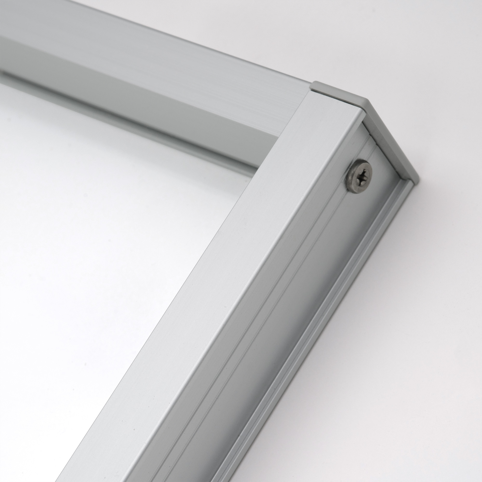 室内アルミサッシ FIX窓＋回転窓 シルバー 樹脂パネル DW-DR013-16-G201 回転窓の面材（表）