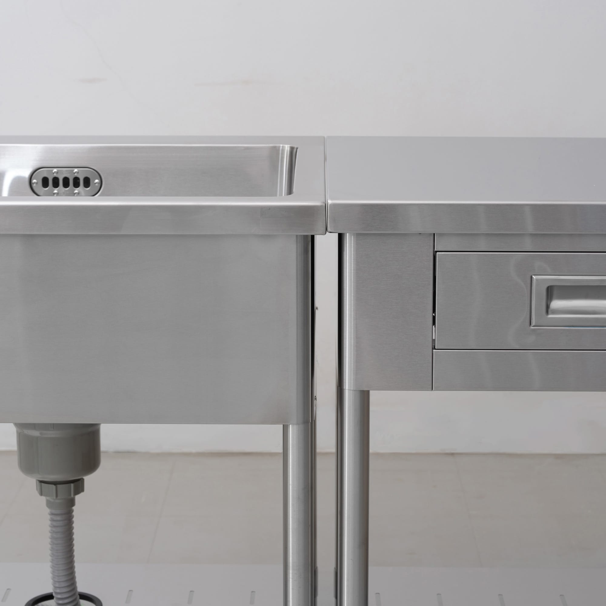 業務用キッチン 調理台 引き出し KB-KC025-06-G239 キッチン本体 キッチン toolbox