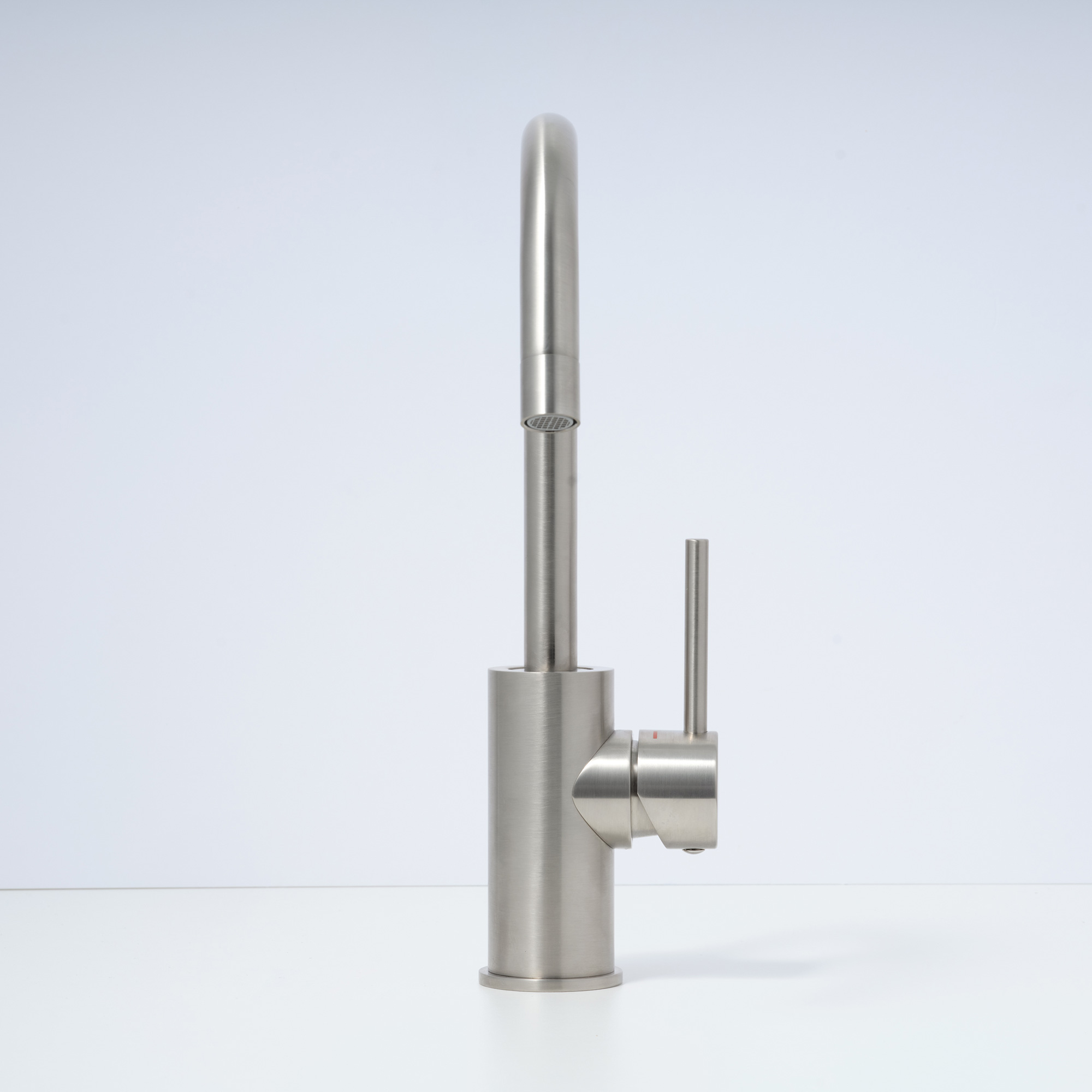 洗面水栓 TK-4：グースネック混合栓 サテン KB-PT011-33-G141