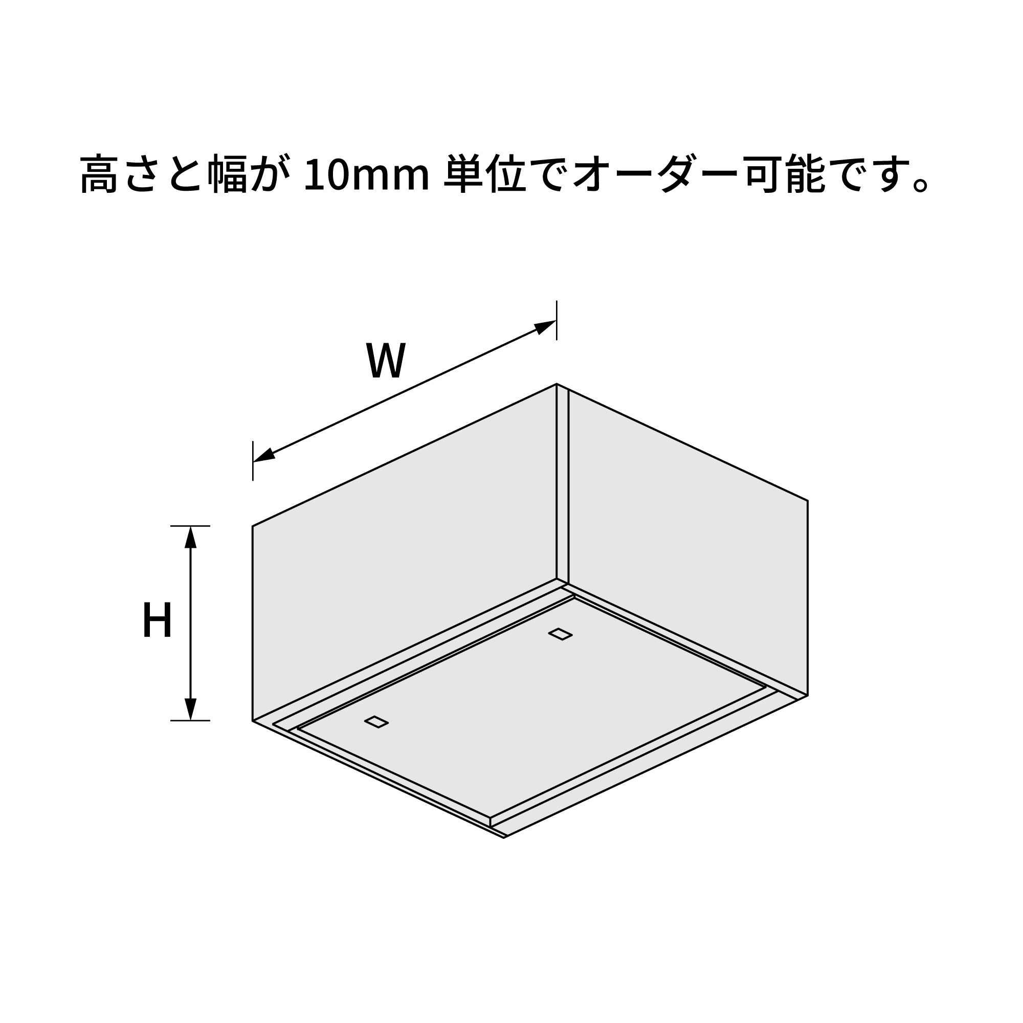 圧力扇オプション　板厚1.2mm　鋼板製　適用圧力扇羽根径40cm　フード　網無　OF-16　テラル　[♪◇]-