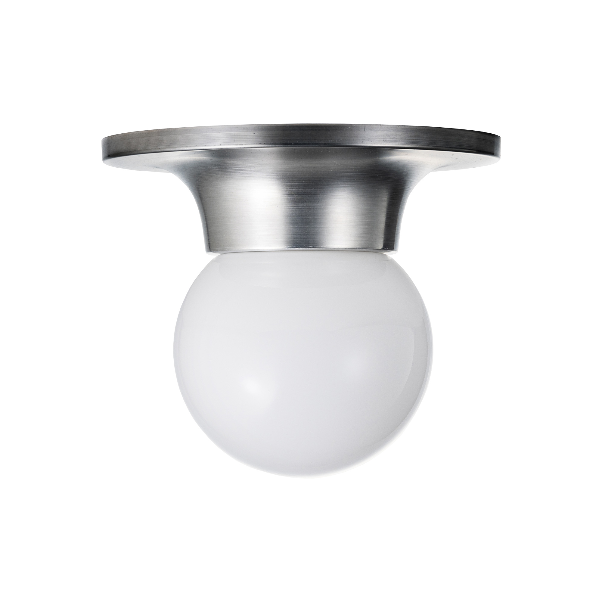 メタルラウンジライト アルミ 乳白ボール（直付） LT-BR018-03-G141