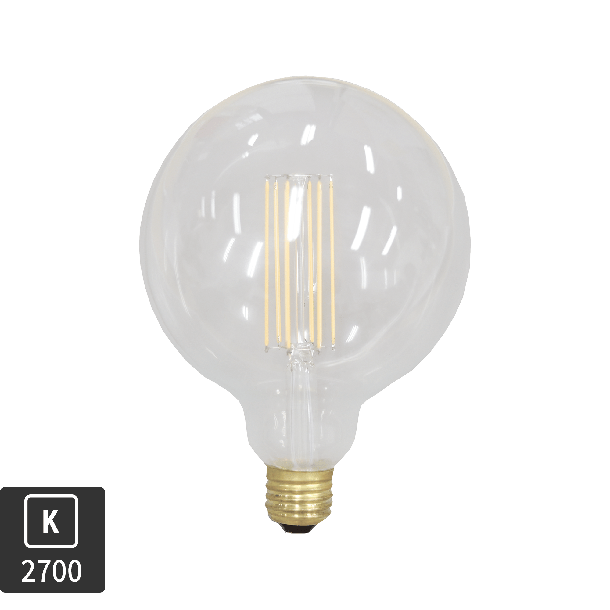 ビンテージLED電球 LEDボール125(E26)35W相当