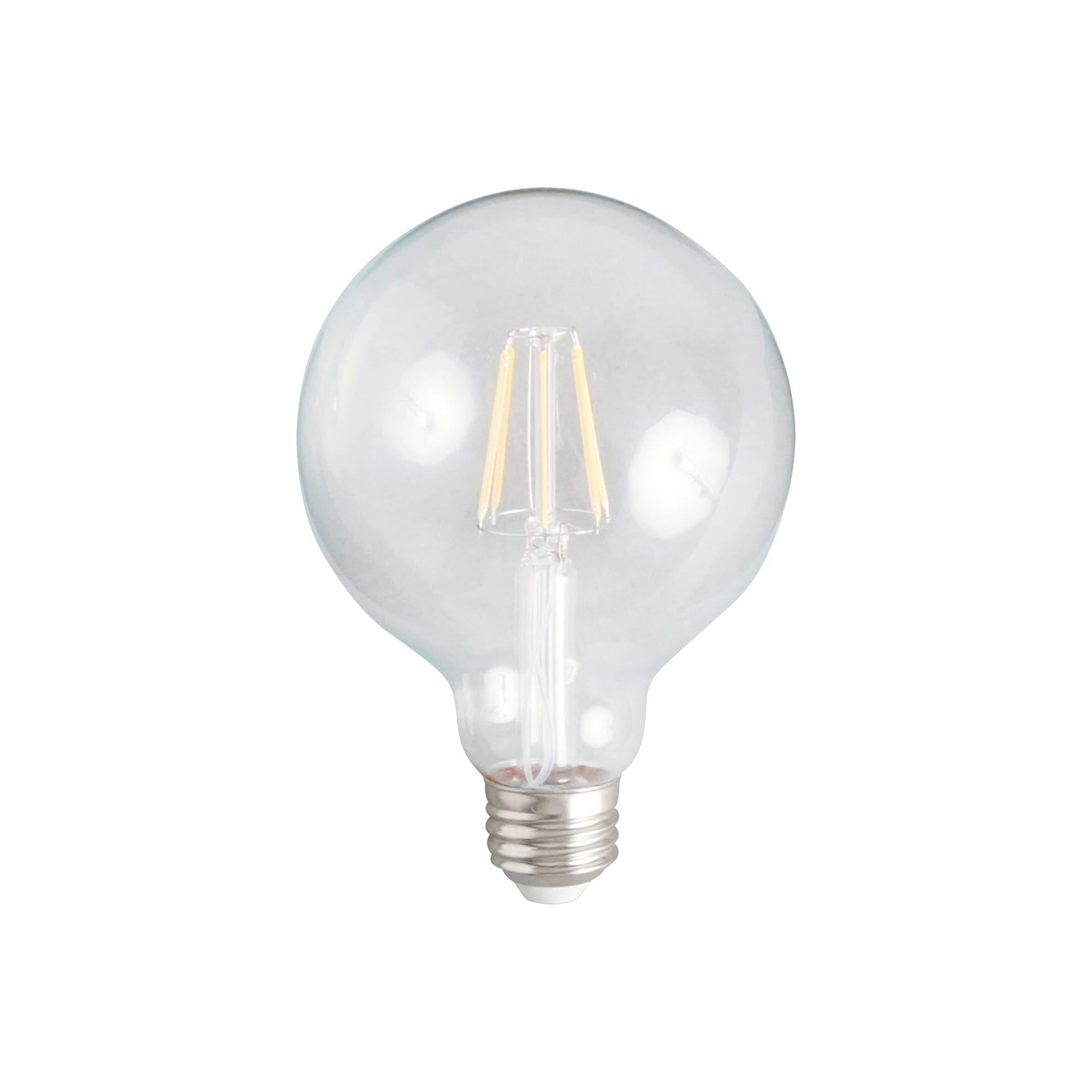 ビンテージLED電球 LEDボール95(E26)60W相当 LT-BB002-07-G141 60W相当と明るいタイプのフィラメント型LED電球