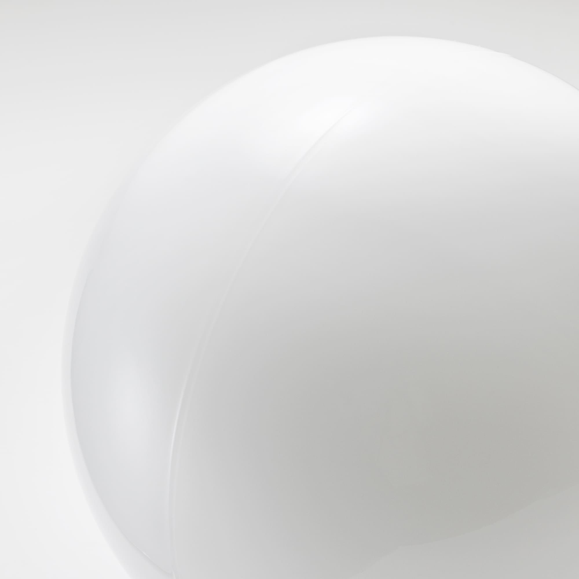 ミルクガラス照明 ブラック ボール（中） LT-BR005-08-G141 ガラスグローブには薄く接合時のラインができます