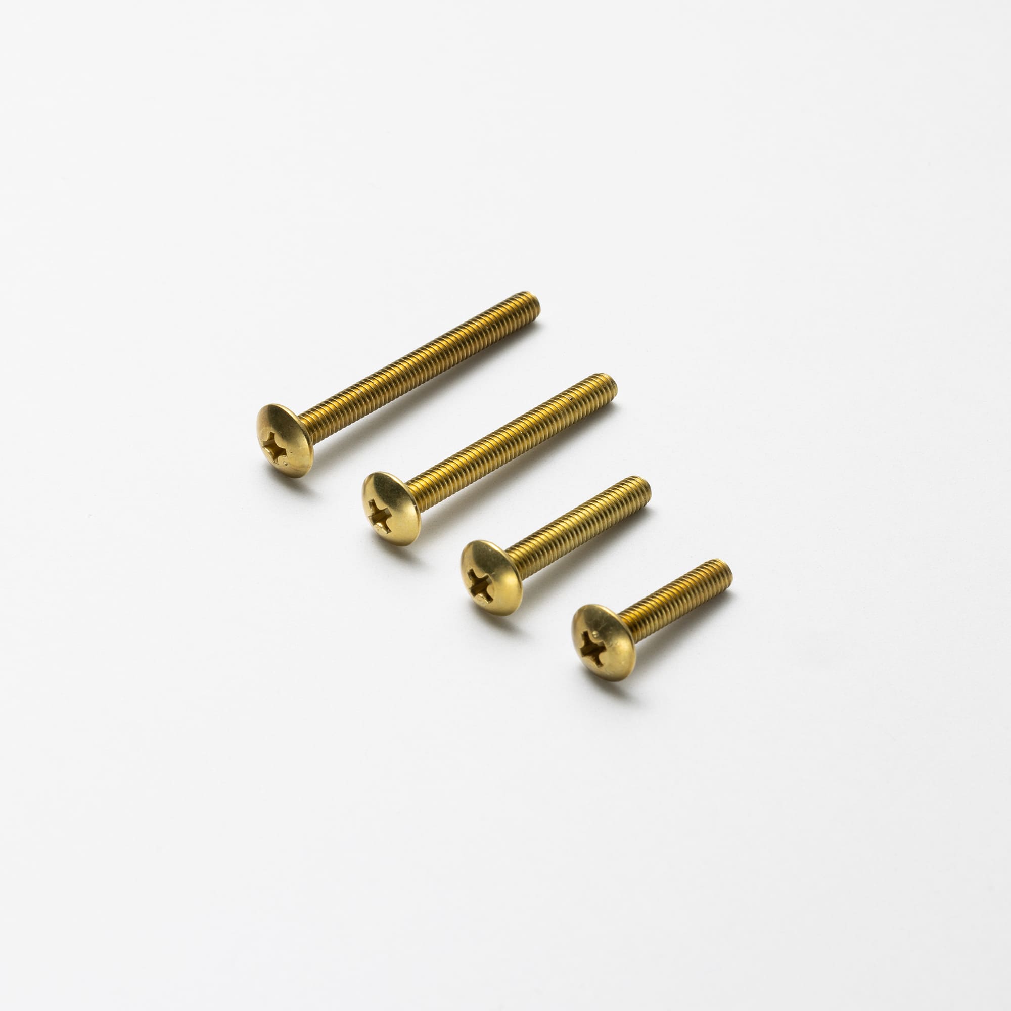 真鍮金物 とって角棒コの字 PS-HD001-06-G043 20mm、25mm、30mm、40mmのM4トラスビス
