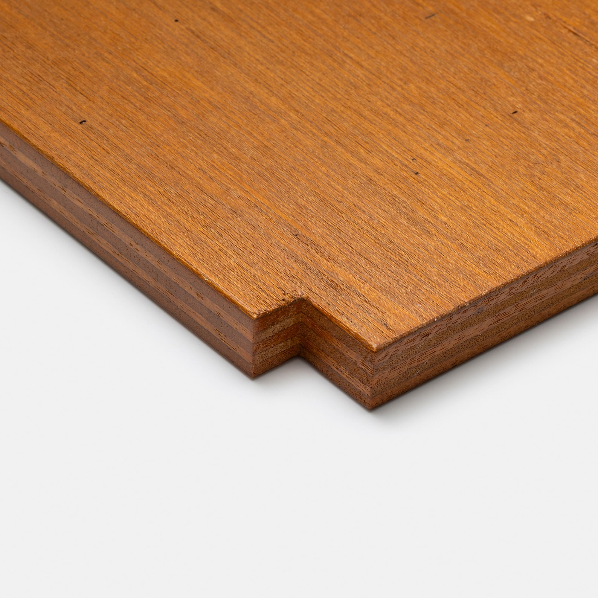 木製シェルビング 棚板 W900 PS-BK009-07-G289 棚板の欠き込み（裏面）※裏面は着色のみでウレタン塗装はしていません