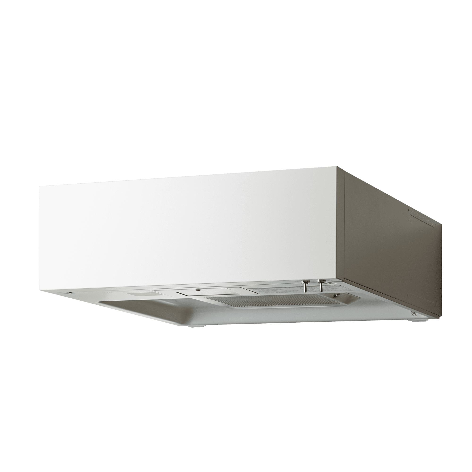 フラットレンジフード 壁付け型 W600 ホワイト