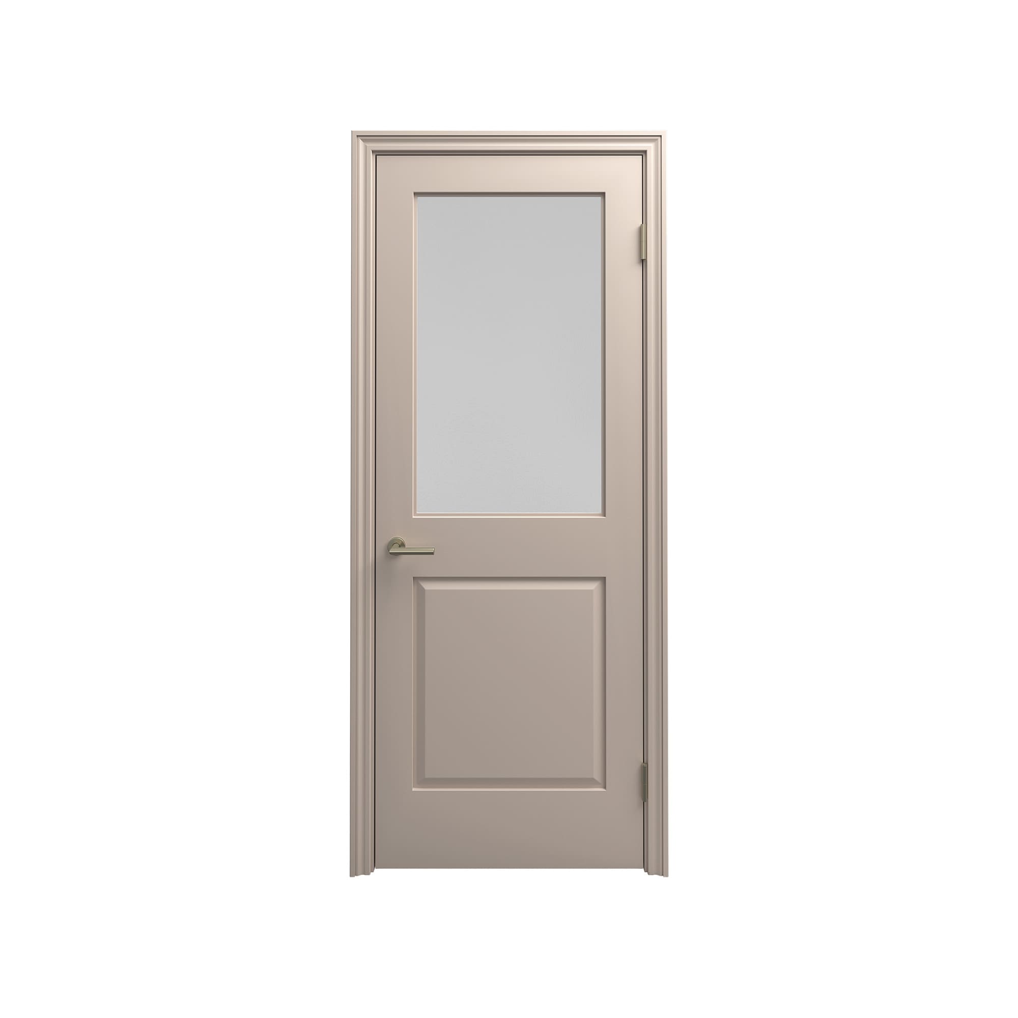 クラシックパネルドア ケーシング 2パネルガラス W762 DW-DR015-21-G290 ケーシング 2パネルガラス W762 スモークアッシュ