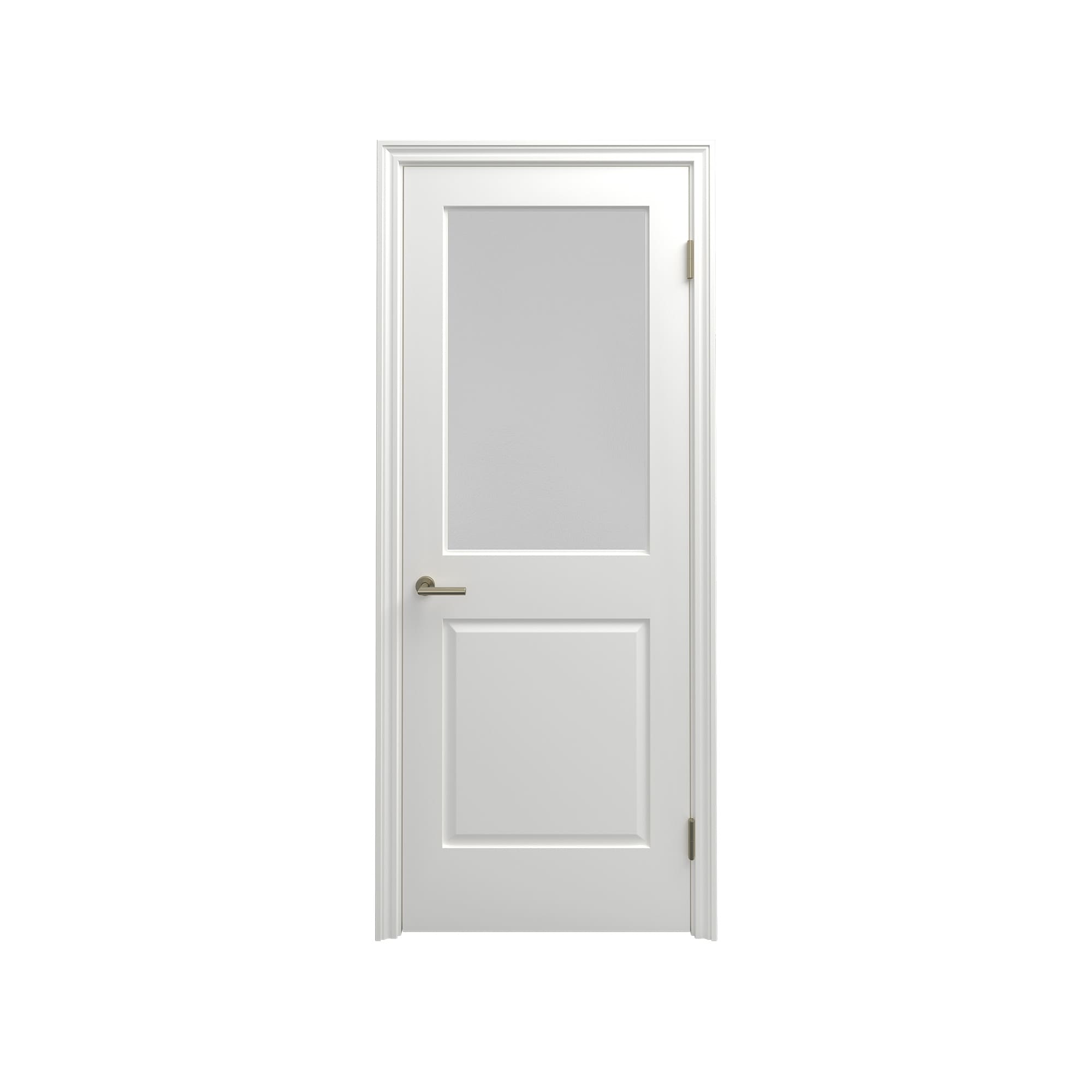 クラシックパネルドア ケーシング 2パネルガラス W762 DW-DR015-21-G290 ケーシング 2パネルガラス W762 ホワイト