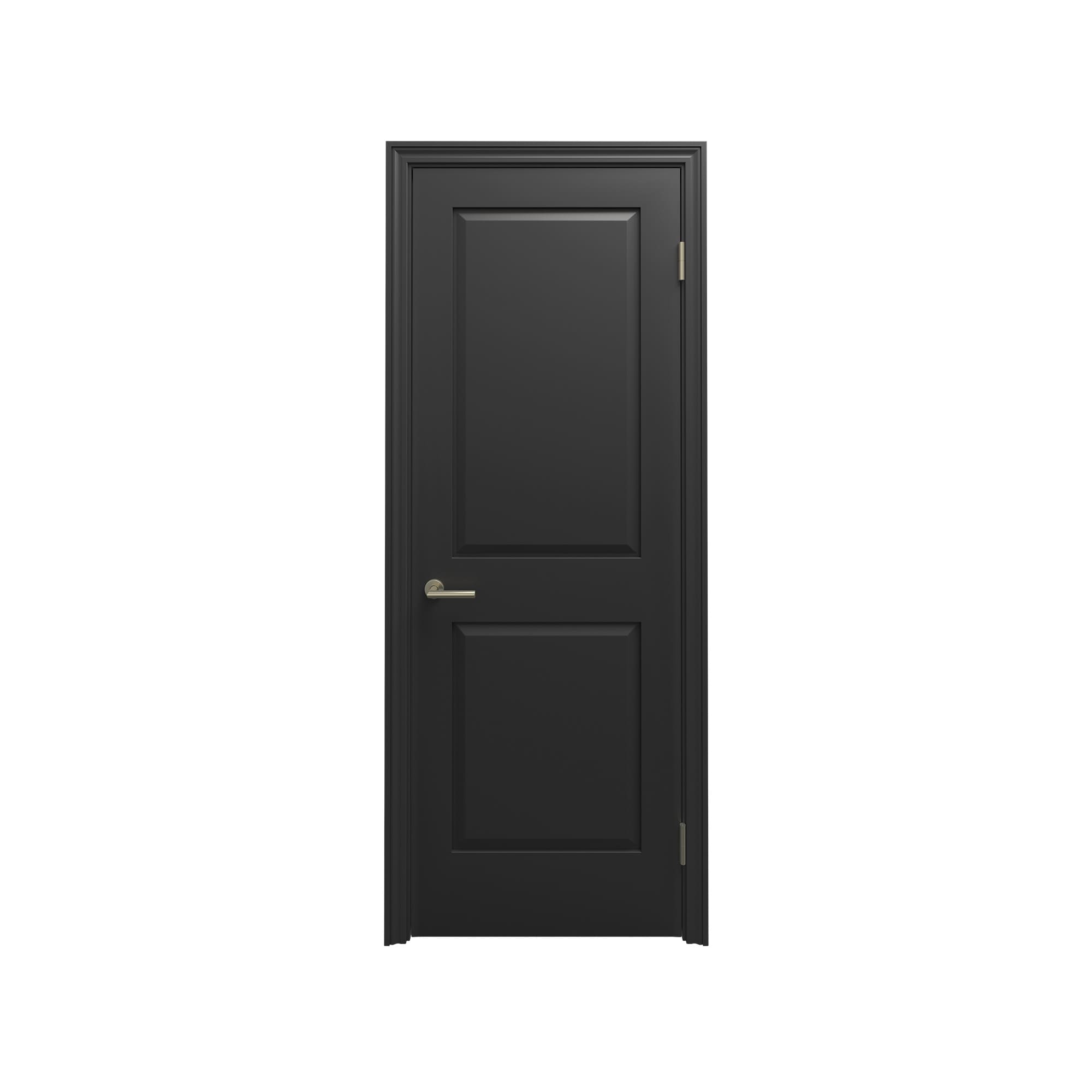 クラシックパネルドア ケーシング 2パネル W712 DW-DR015-17-G290 ケーシング 2パネル W712 ブラック