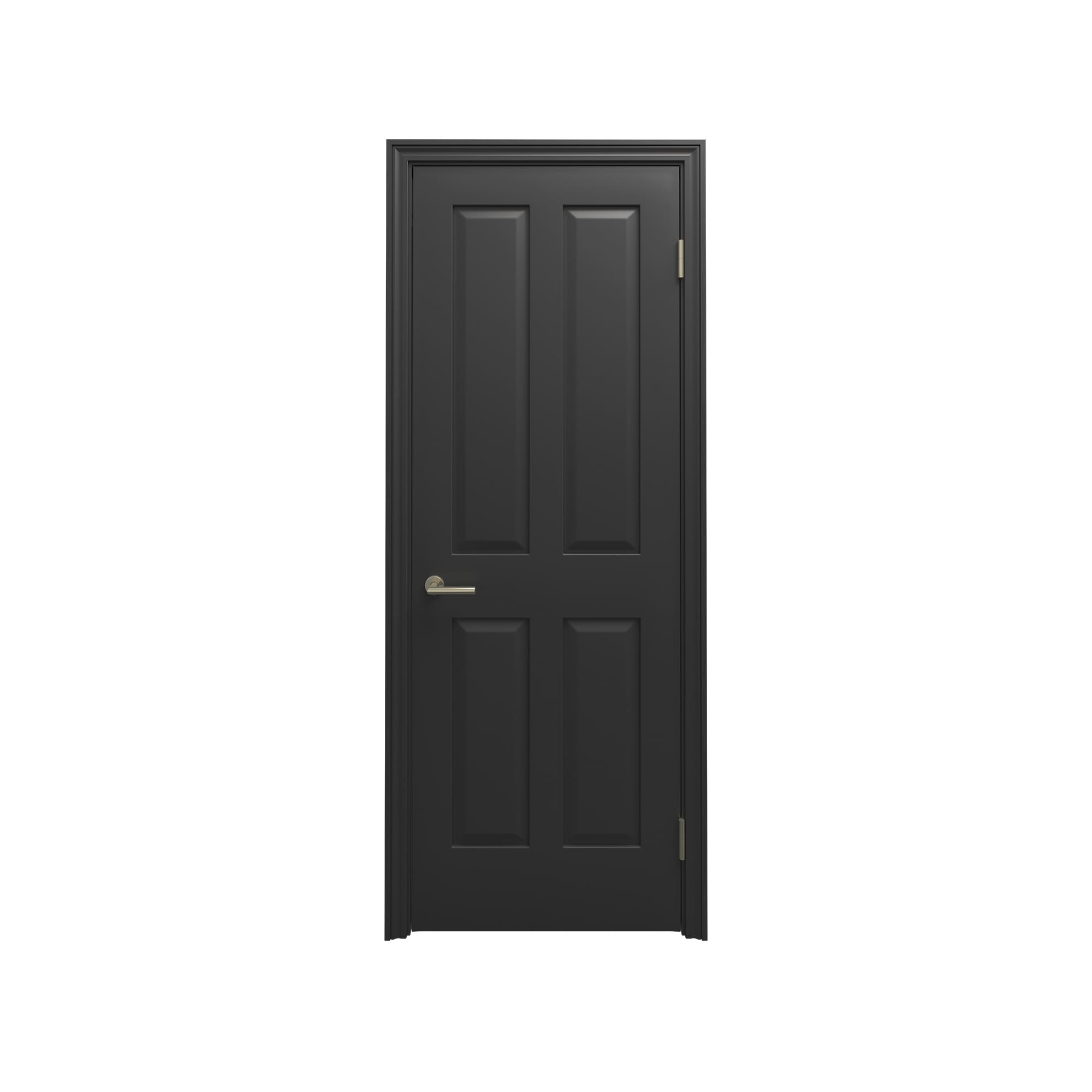 クラシックパネルドア ケーシング 4パネル W712 DW-DR015-22-G290 ケーシング 4パネル W712 ブラック