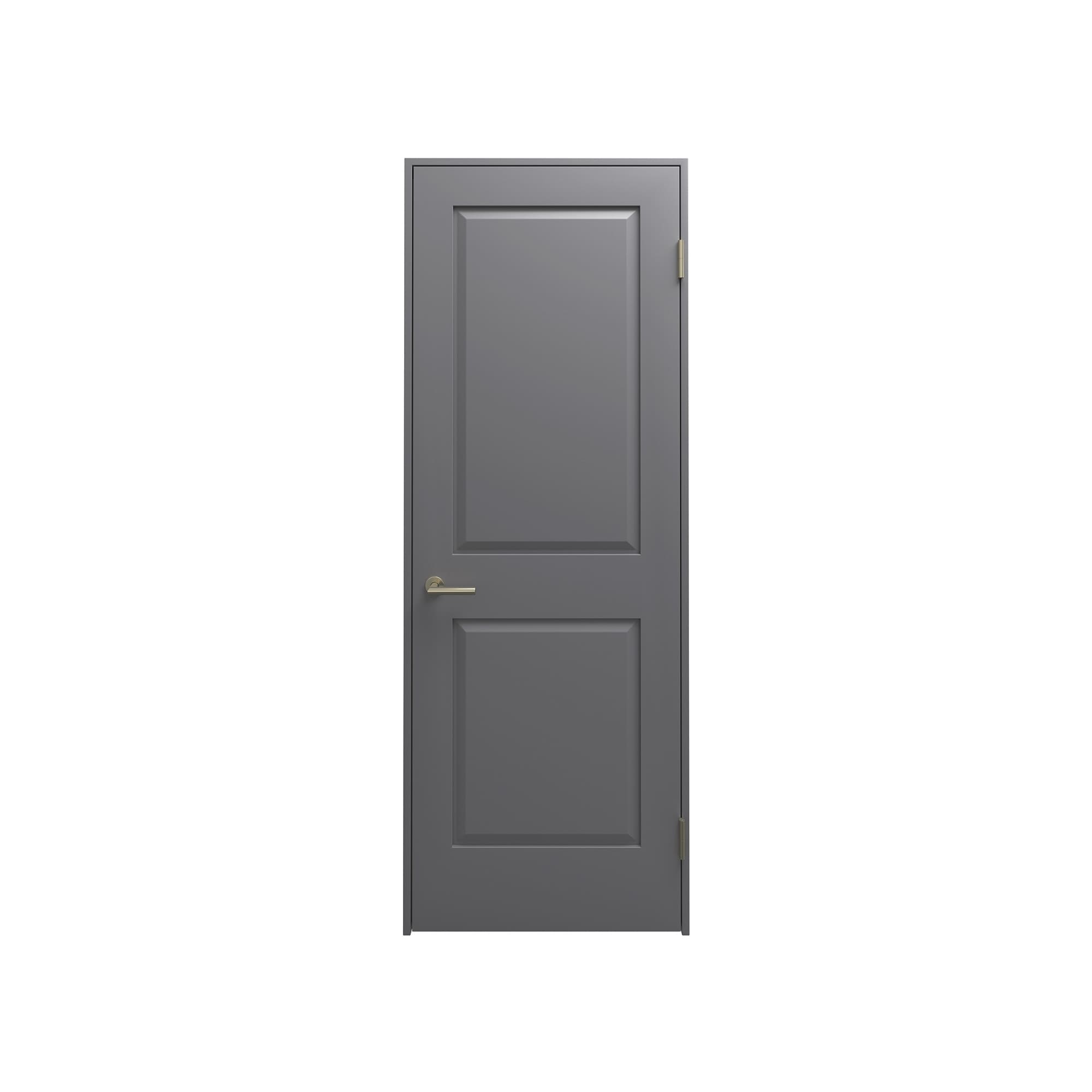 クラシックパネルドア 固定枠 2パネル W712 DW-DR015-09-G290 固定枠 2パネル W712 グレー