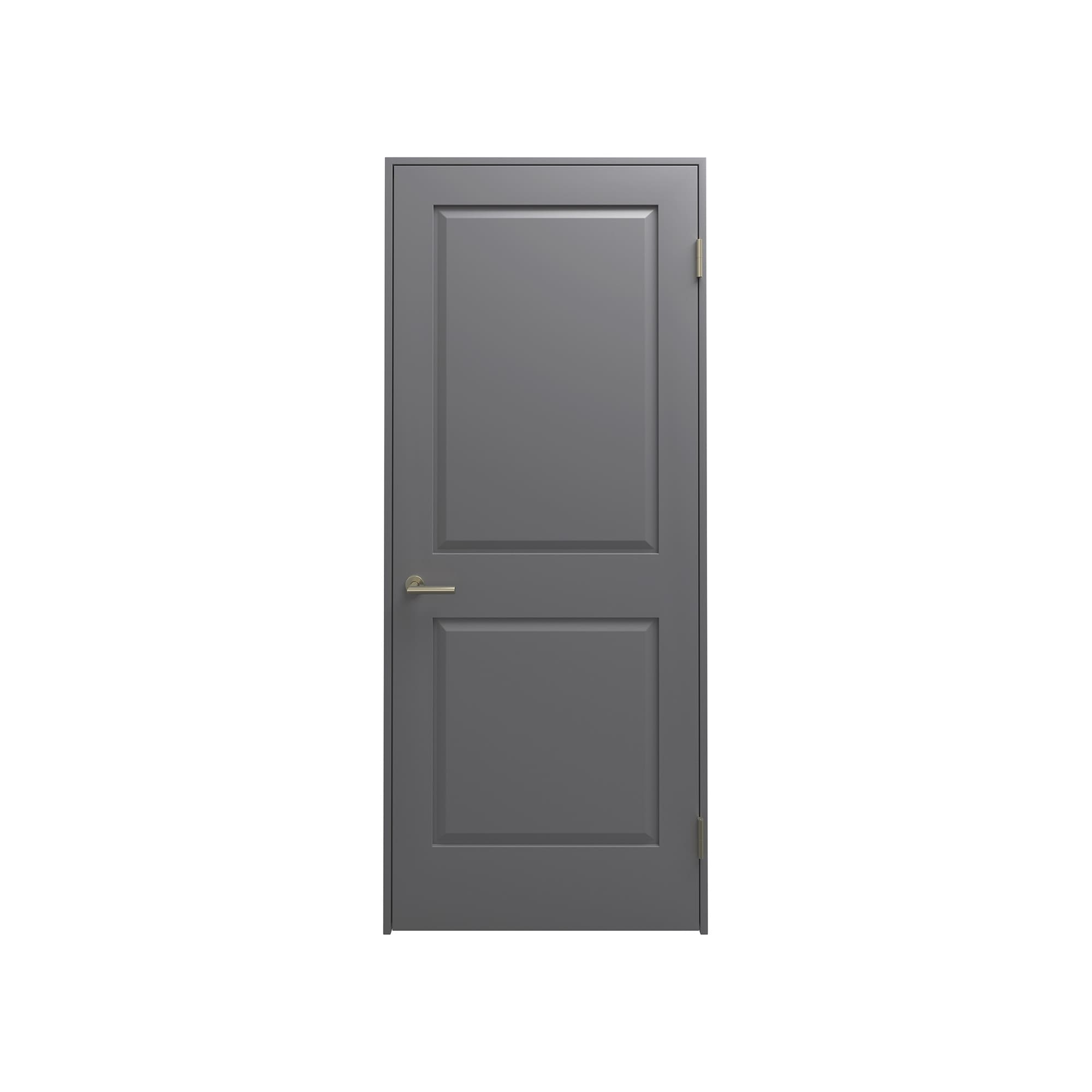 クラシックパネルドア 固定枠 2パネル W812 DW-DR015-11-G290 固定枠 2パネル W812 グレー