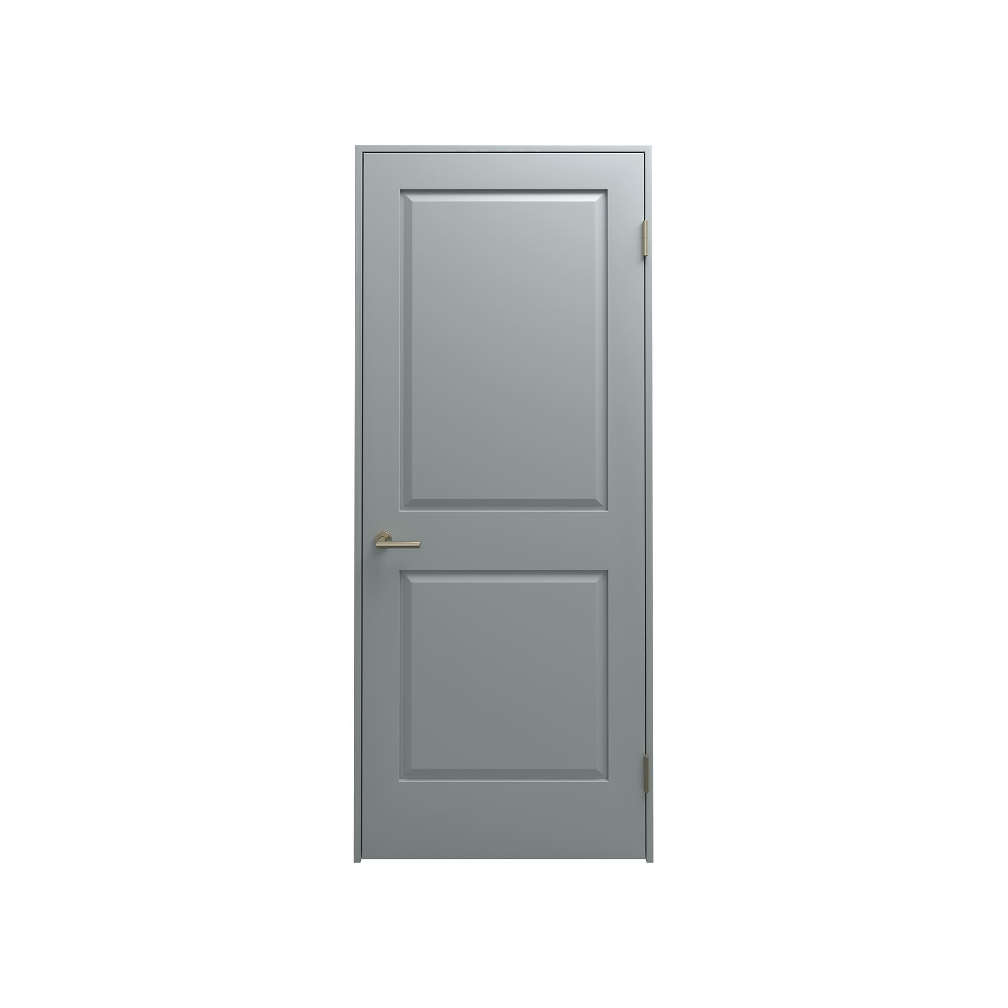 クラシックパネルドア 固定枠 2パネル W812 DW-DR015-11-G290 固定枠 2パネル W812 モスグレー