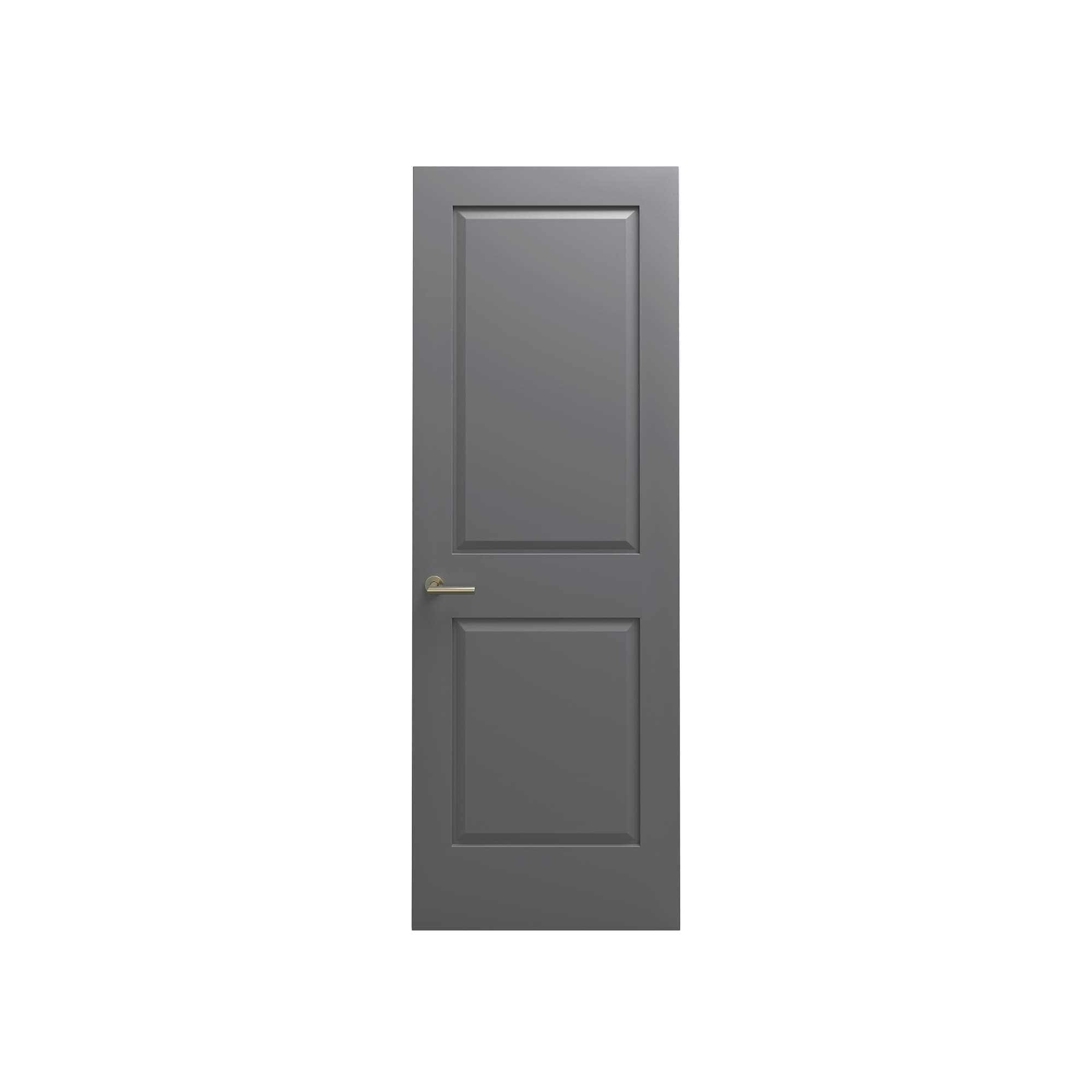 クラシックパネルドア 枠なし 2パネル W712 DW-DR015-01-G290 枠なし 2パネル W712 グレー