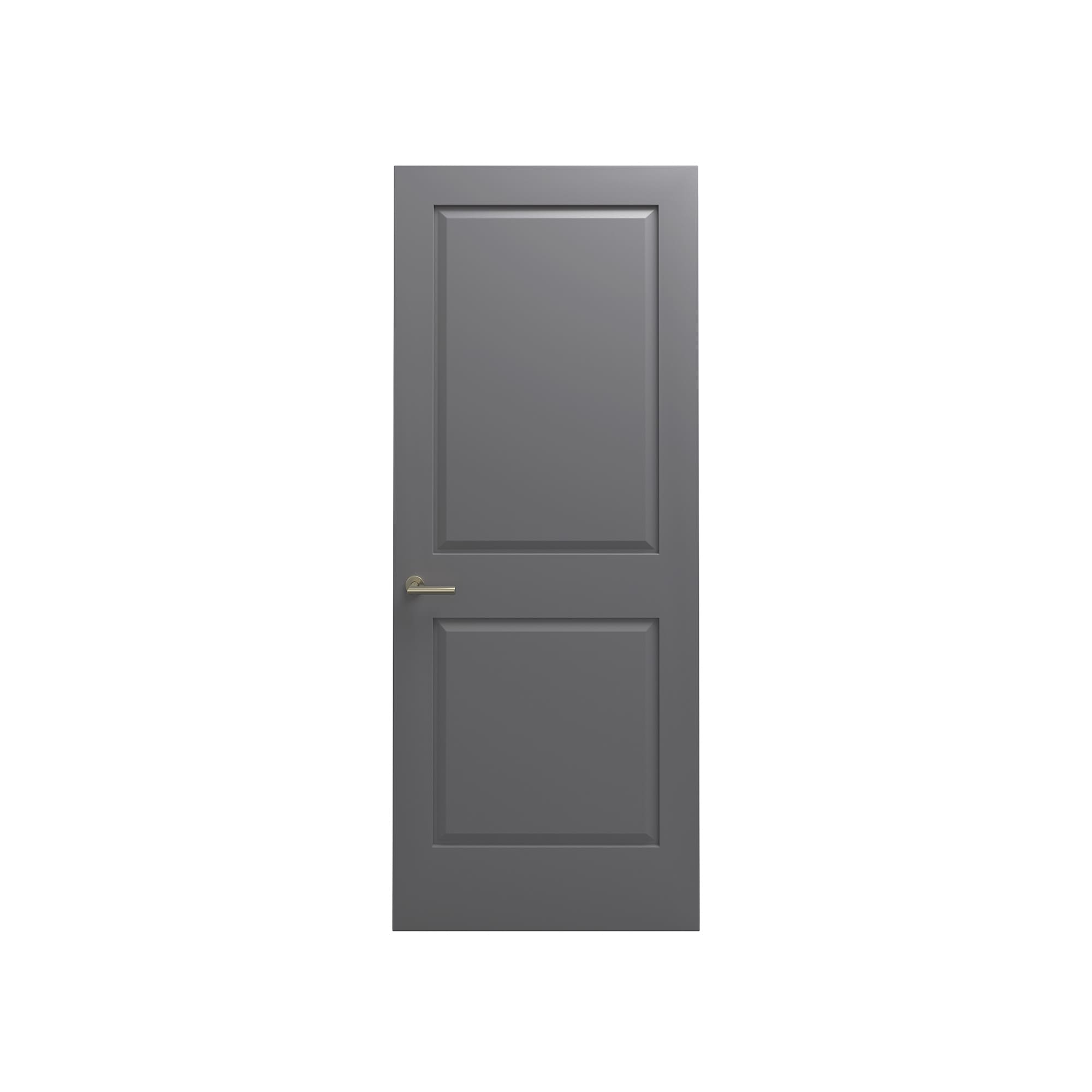クラシックパネルドア 枠なし 2パネル W812 DW-DR015-03-G290 枠なし 2パネル W812 グレー