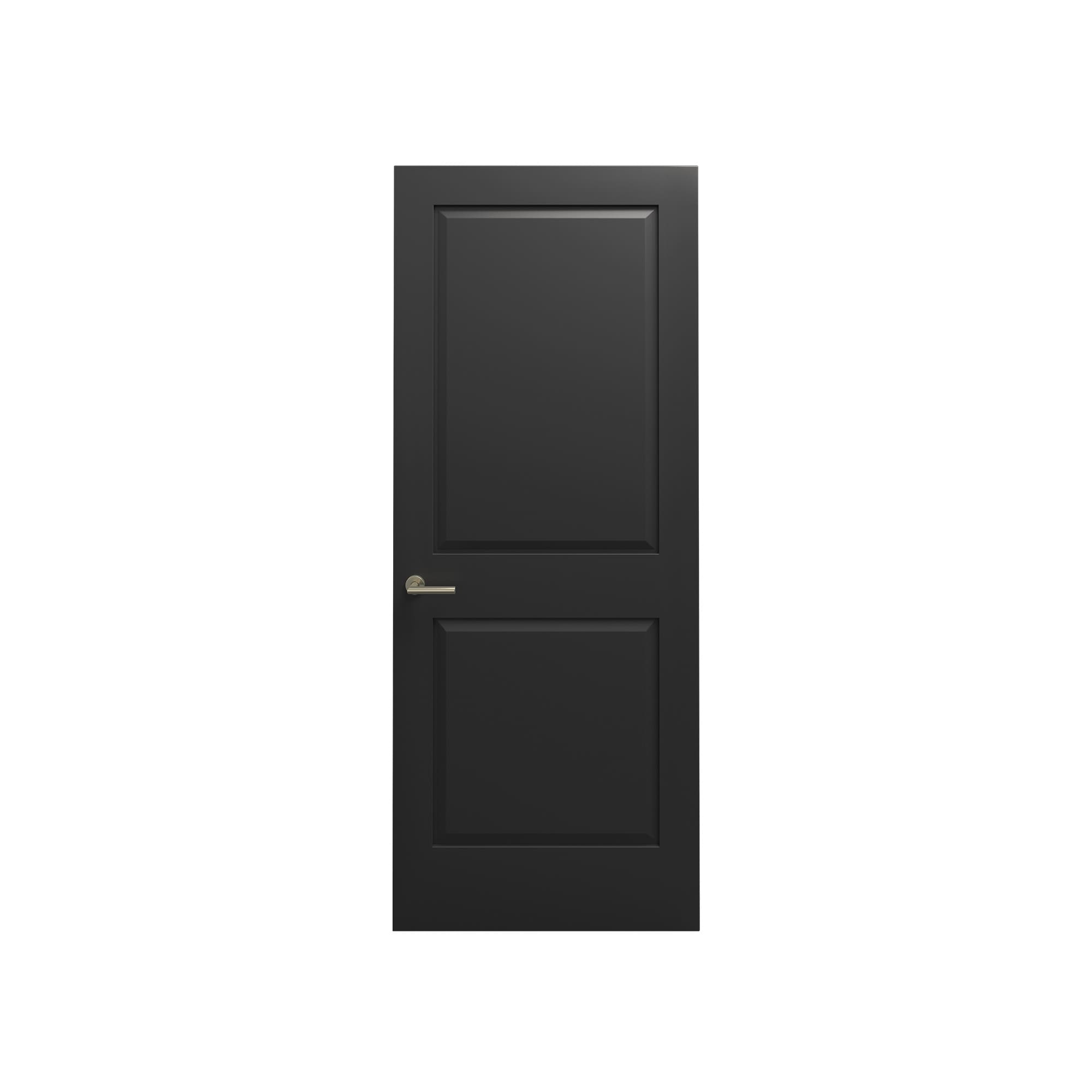 クラシックパネルドア 枠なし 2パネル W812 DW-DR015-03-G290 枠なし 2パネル W812 ブラック