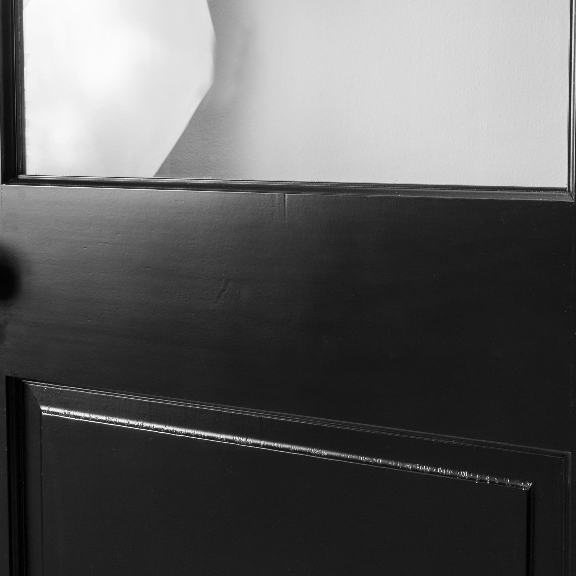 クラシックパネルドア 固定枠 2パネルガラス W712 DW-DR015-12-G290