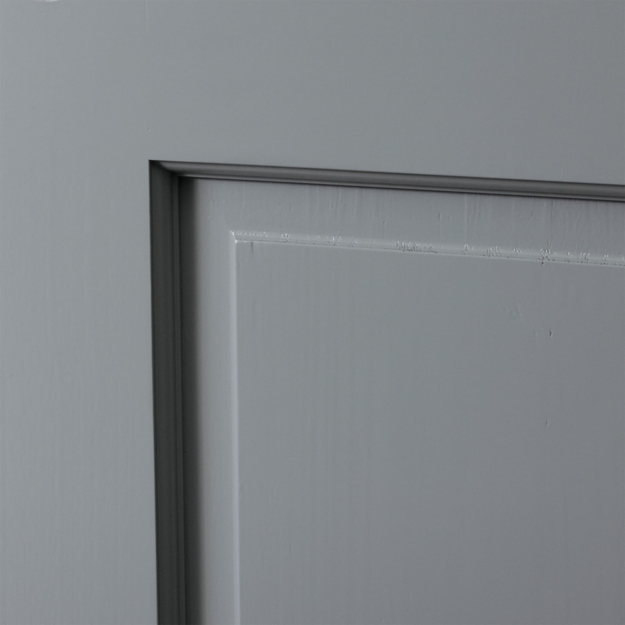 クラシックパネルドア 固定枠 2パネル W712 DW-DR015-09-G290 塗装色：モスグレー