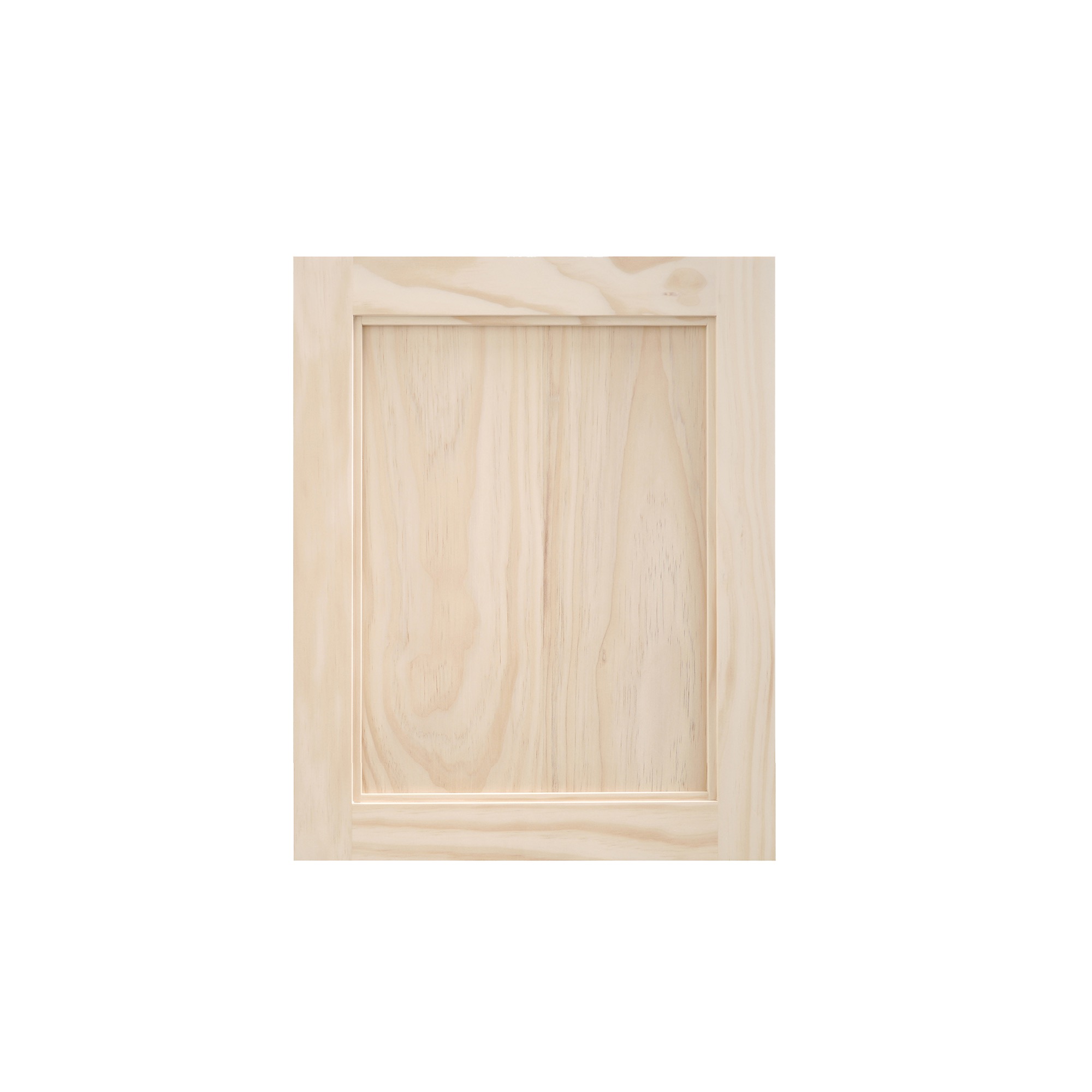 木製パインキャビネットドア フラット 400×500 DW-DR007-03-G141 フラット400×500mm