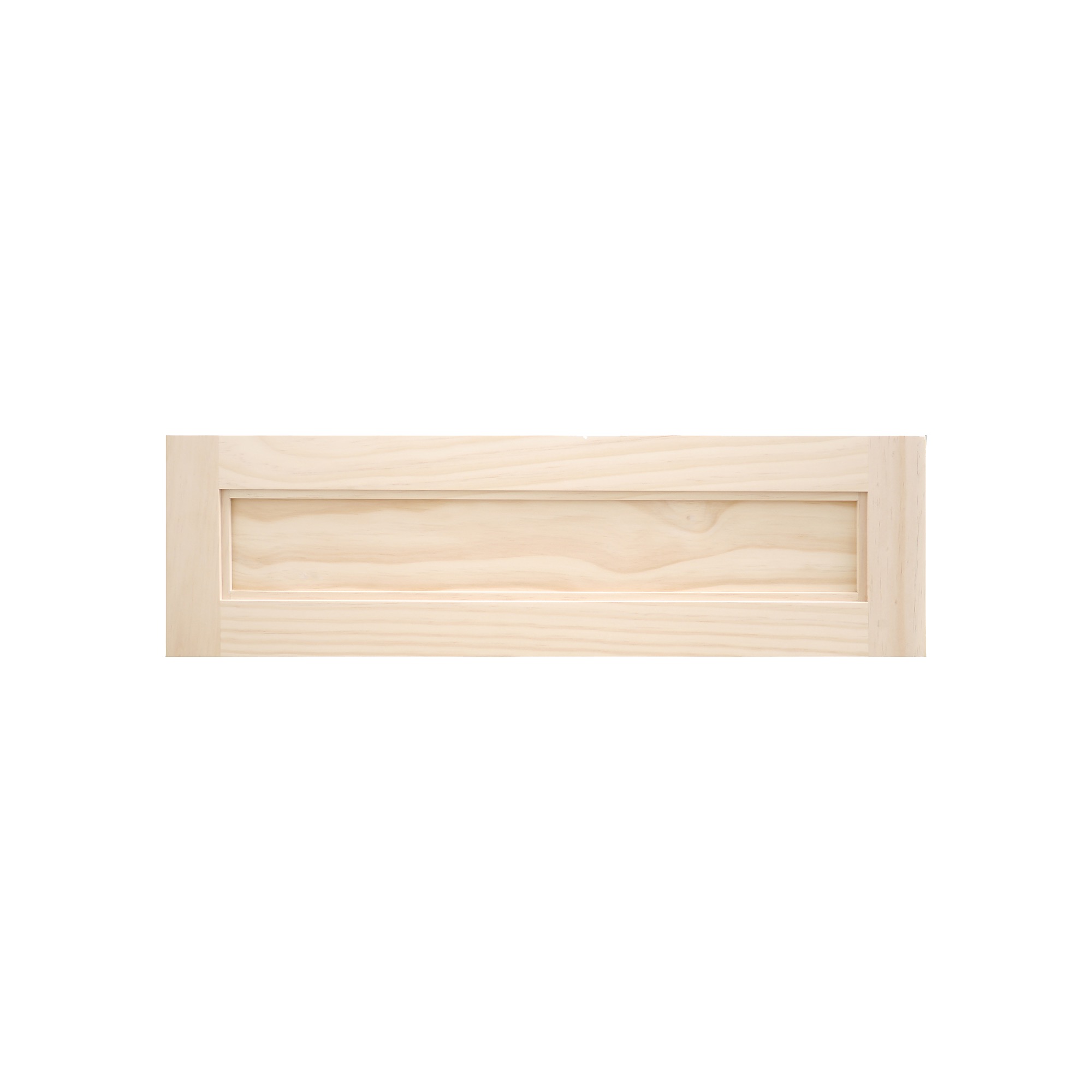 木製パインキャビネットドア フラット 600×175 DW-DR007-05-G111 フラット600×175mm