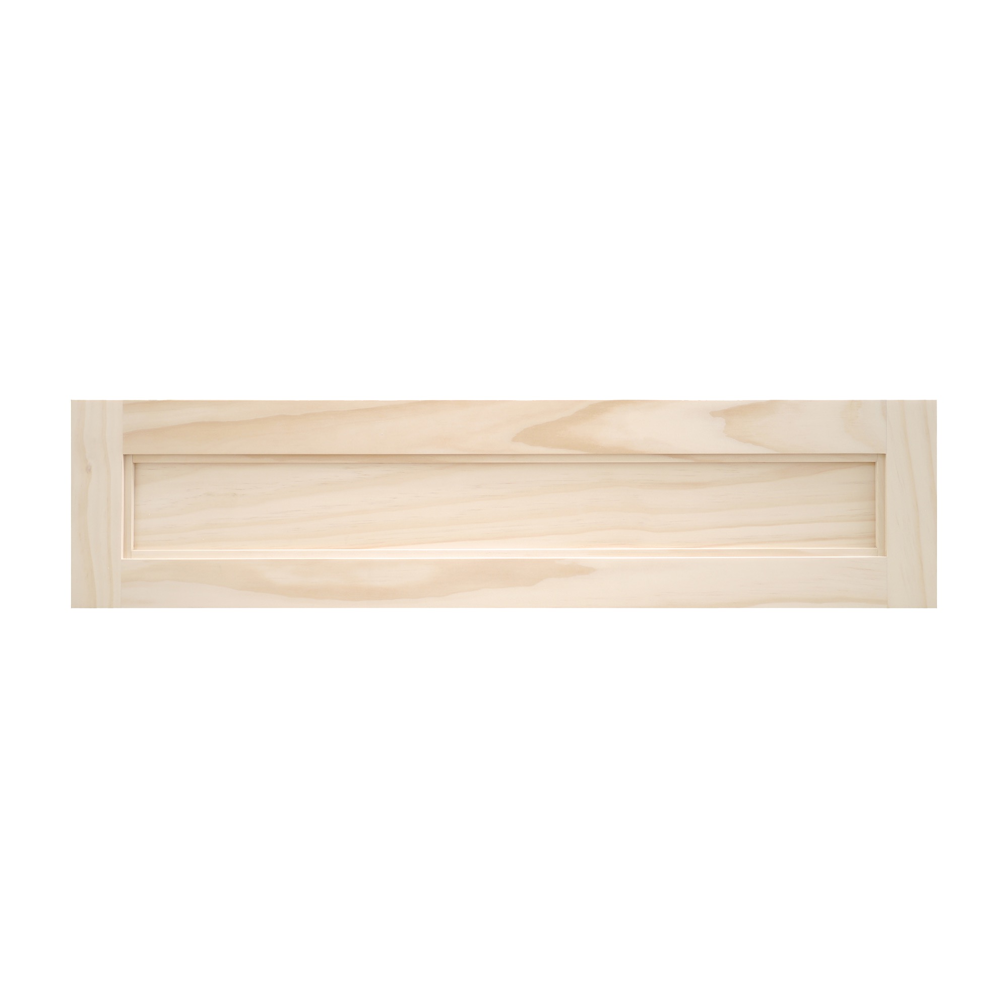 木製パインキャビネットドア フラット 750×175 DW-DR007-06-G111 フラット750×175mm