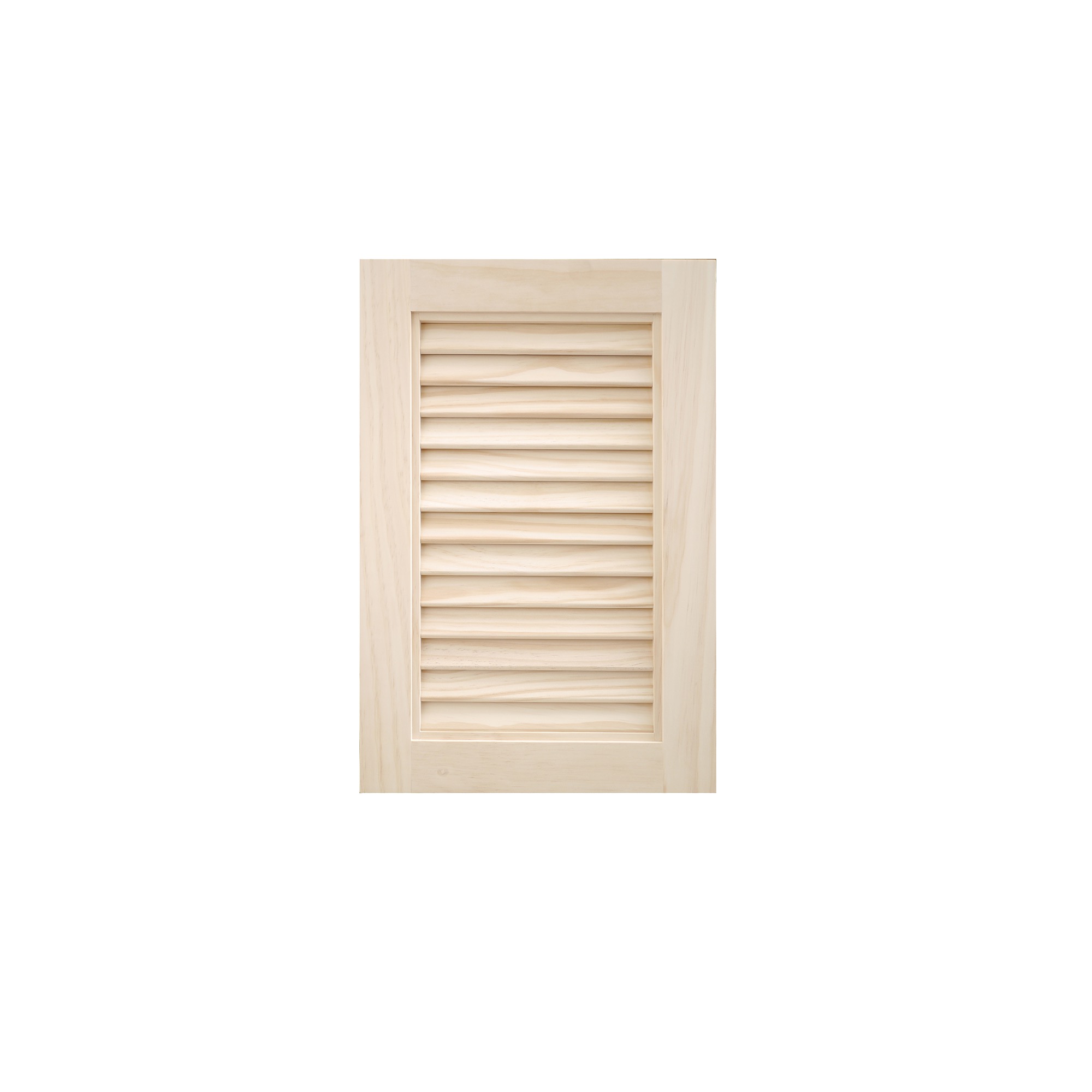 木製パインキャビネットドア ルーバー 300×450 DW-DR007-07-G111 ルーバー300×450mm