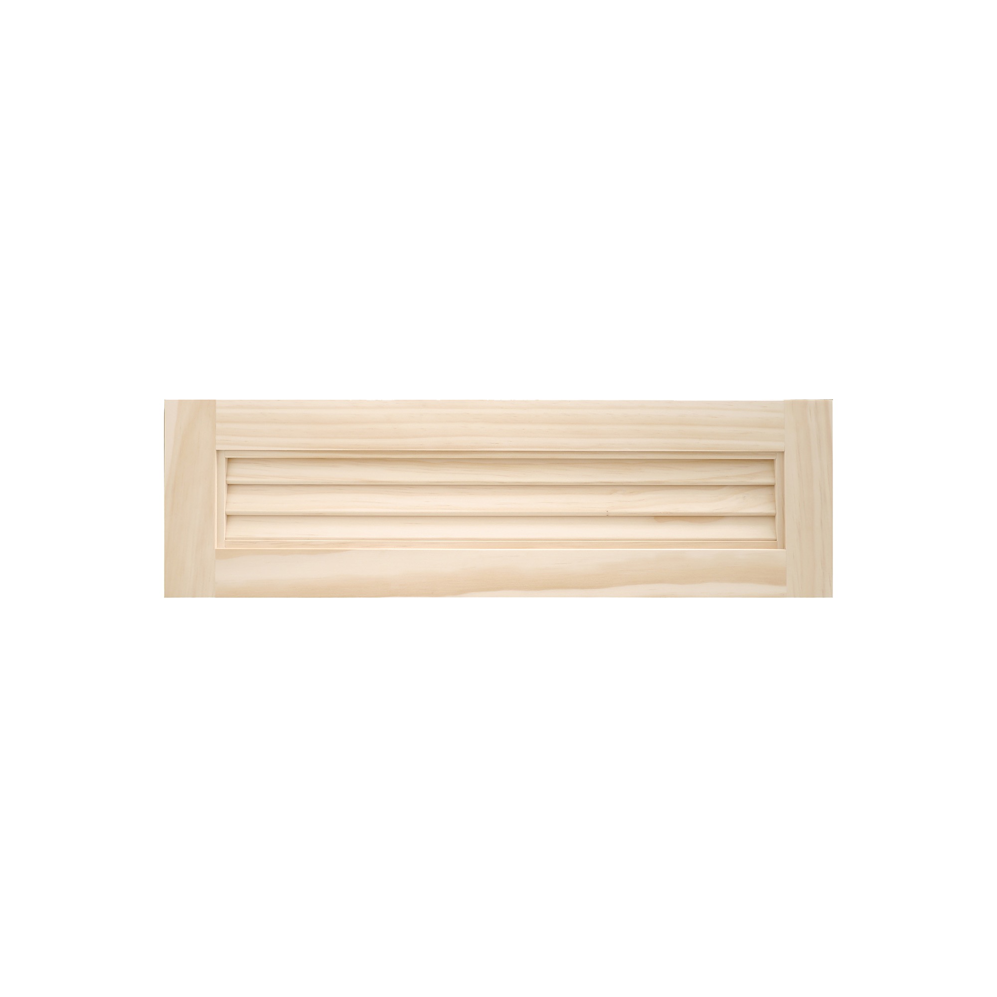 木製パインキャビネットドア ルーバー 600×175 DW-DR007-13-G111 ルーバー600×175mm