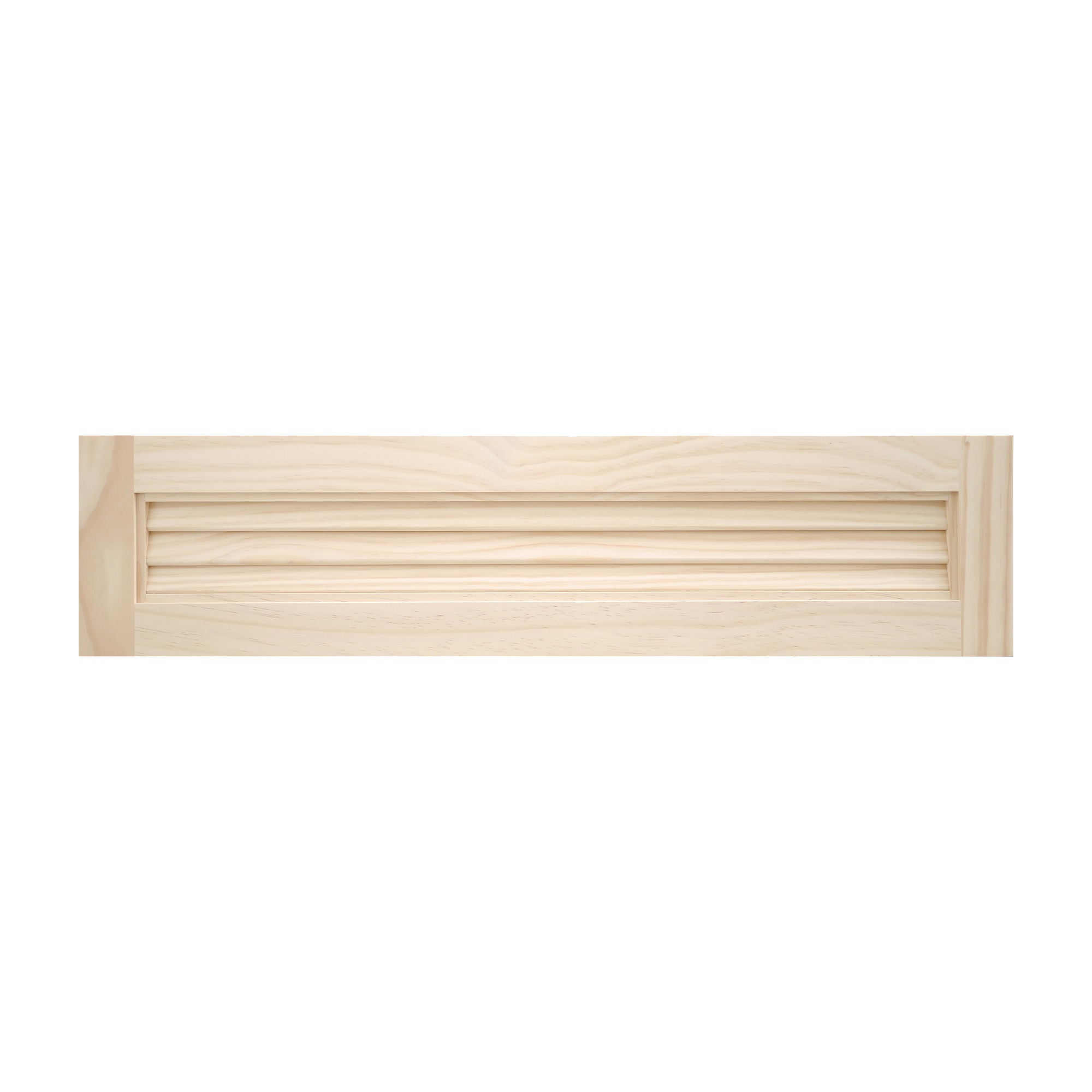 木製パインキャビネットドア ルーバー 750×175 DW-DR007-15-G111 ルーバー750×175mm