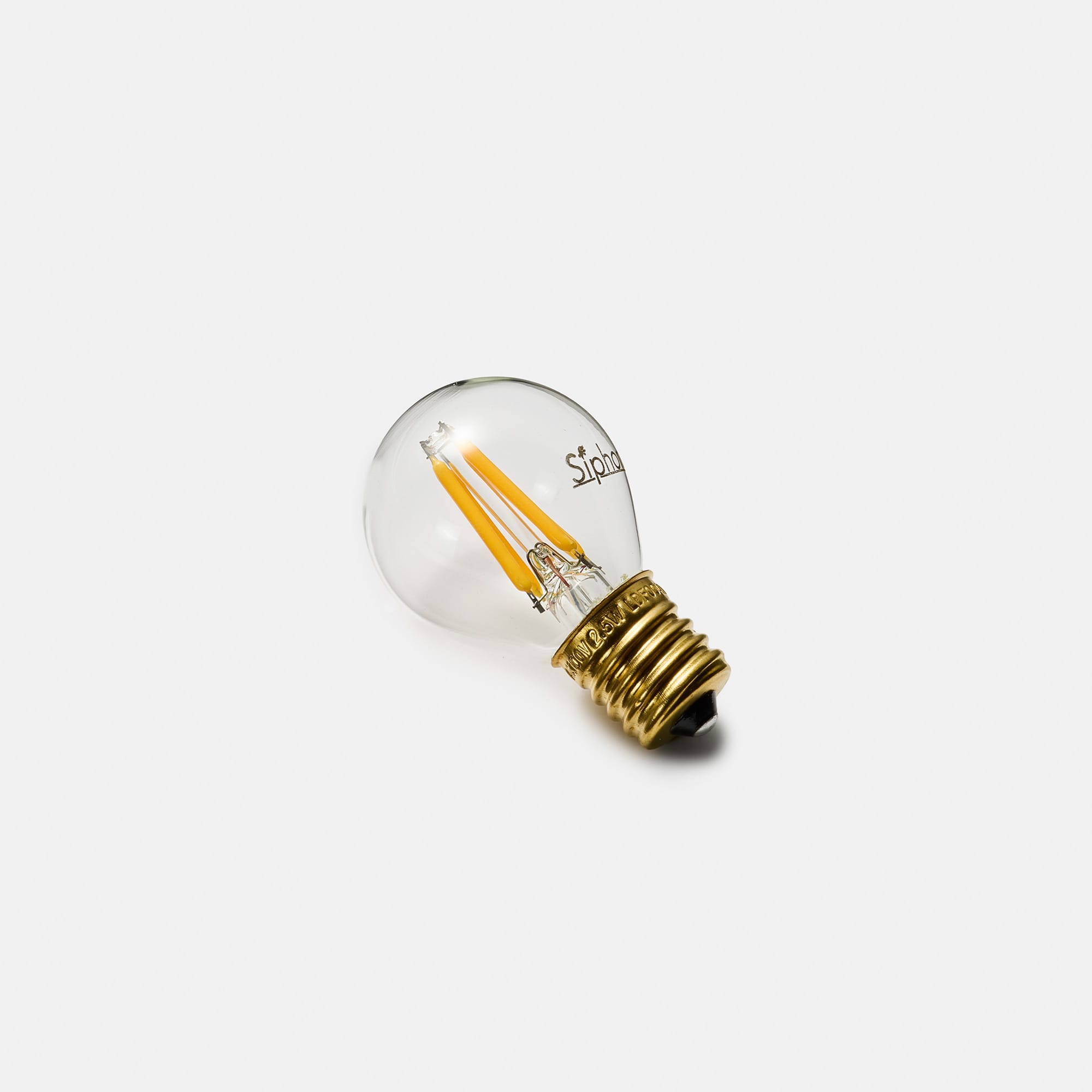 ビンテージLED電球 LEDボール35(E17)35W相当 2700K LT-BB002-24-G141