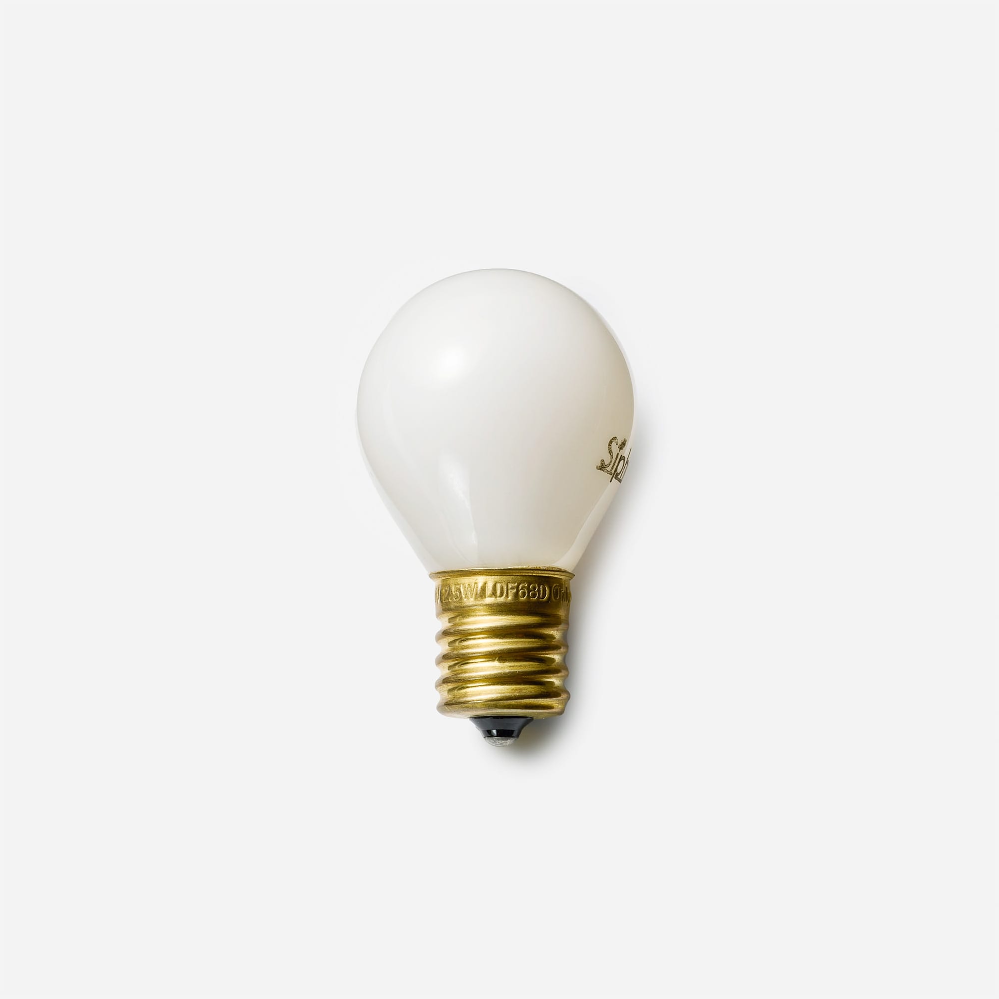 フロストLED電球 φ35(E17)35W相当 スノー 2700K電球色 LT-BB008-12-G141