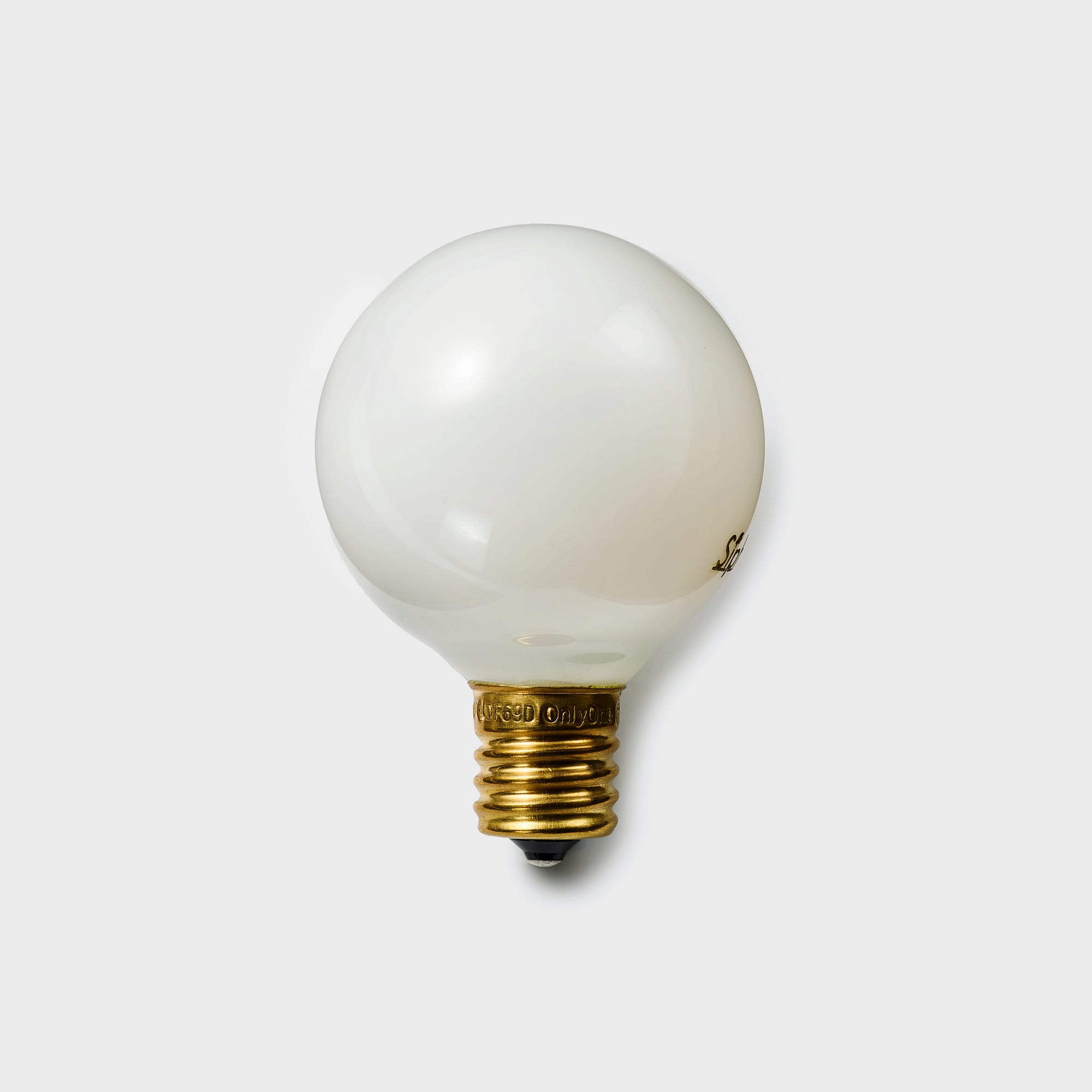 フロストLED電球 φ50(E17)30W相当 スノー 2700K電球色 LT-BB008-13-G141