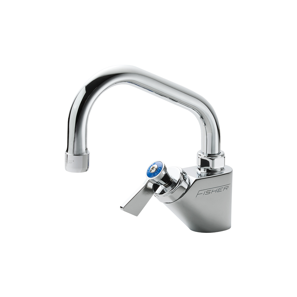 ワーカーズ水栓 台付けシングルレバー単水栓 L150