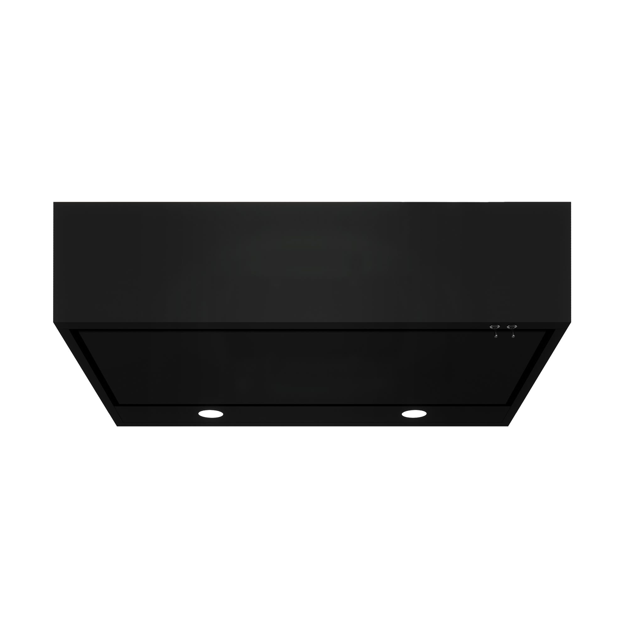 フラットサイドフード 右付け 直排気 W900 ブラック KB-KC036-10-G173 壁から離隔距離をとったコンロサイズごとしっかりカバーする、横付け専用のデザイン