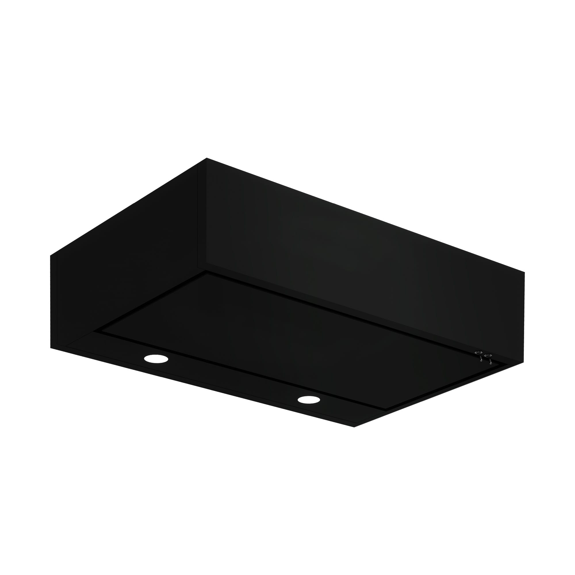 フラットサイドフード 右付け 上方排気 W900 ブラック KB-KC036-04-G173 壁から離隔距離をとったコンロサイズごとしっかりカバーする、横付け専用のデザイン