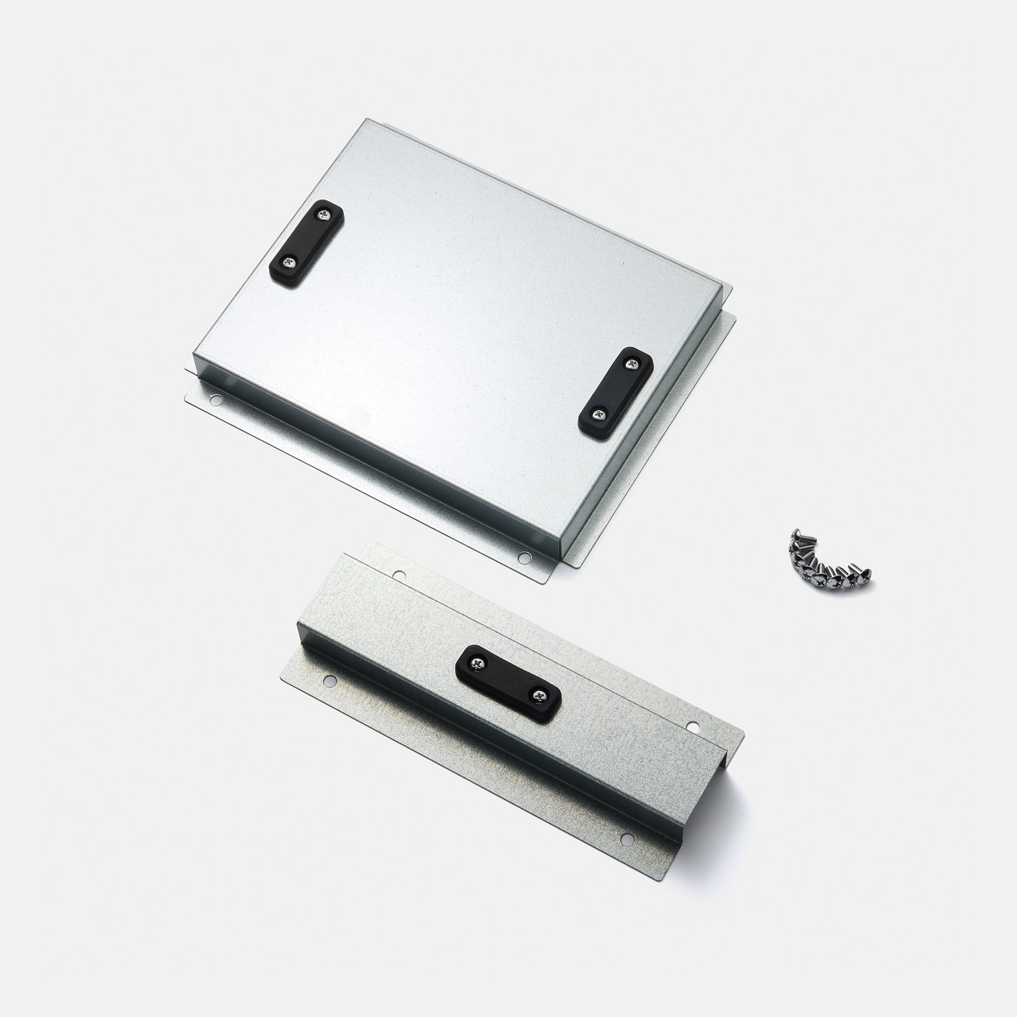 フラットサイドフード 天面塞ぎ板 直排気用 ブラック KB-KC036-20-G173 付属品