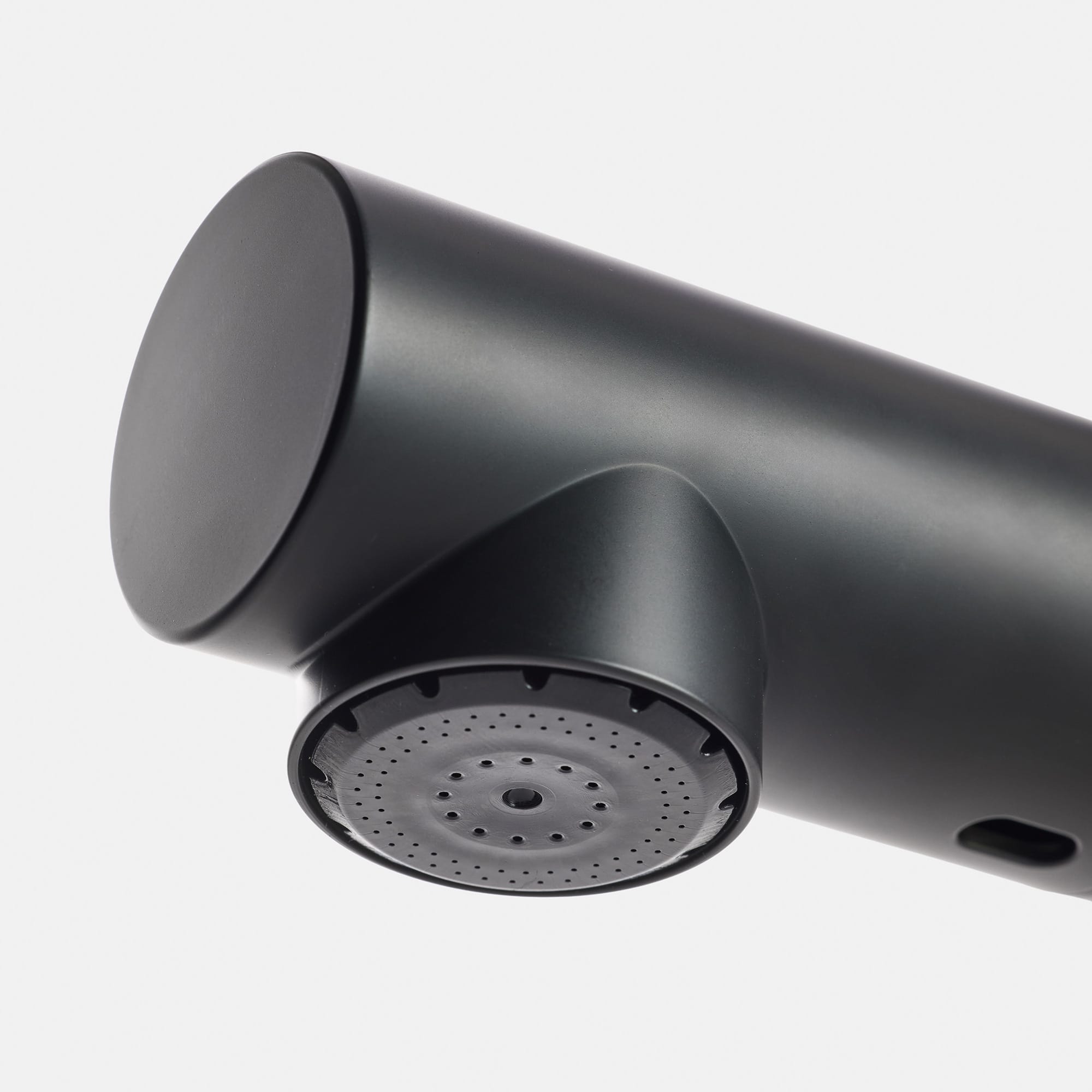 洗面水栓 SK-12：ストレートホース混合栓 ブラック KB-PT011-44-G201