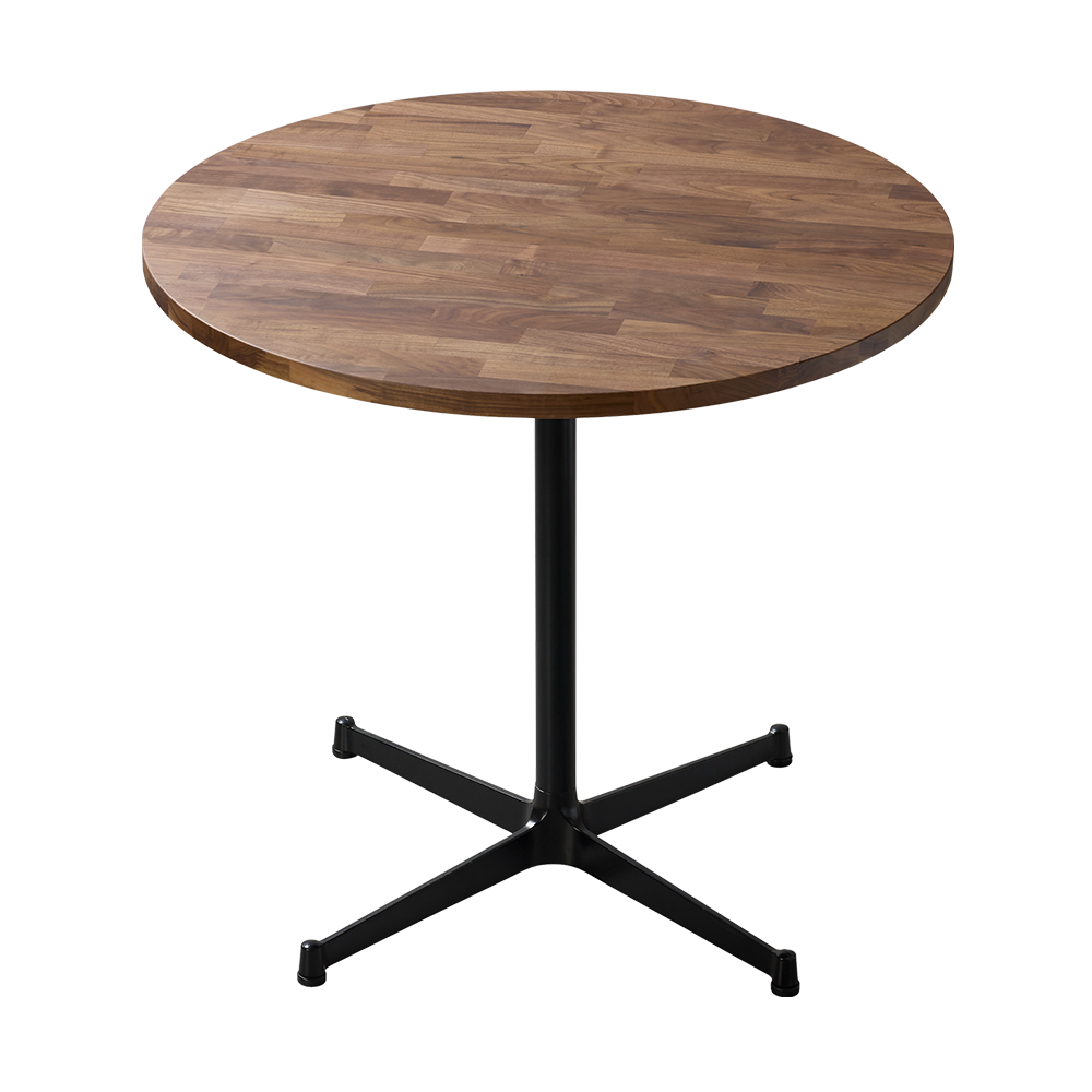 フリーカット集成材 丸天板 ウォルナット