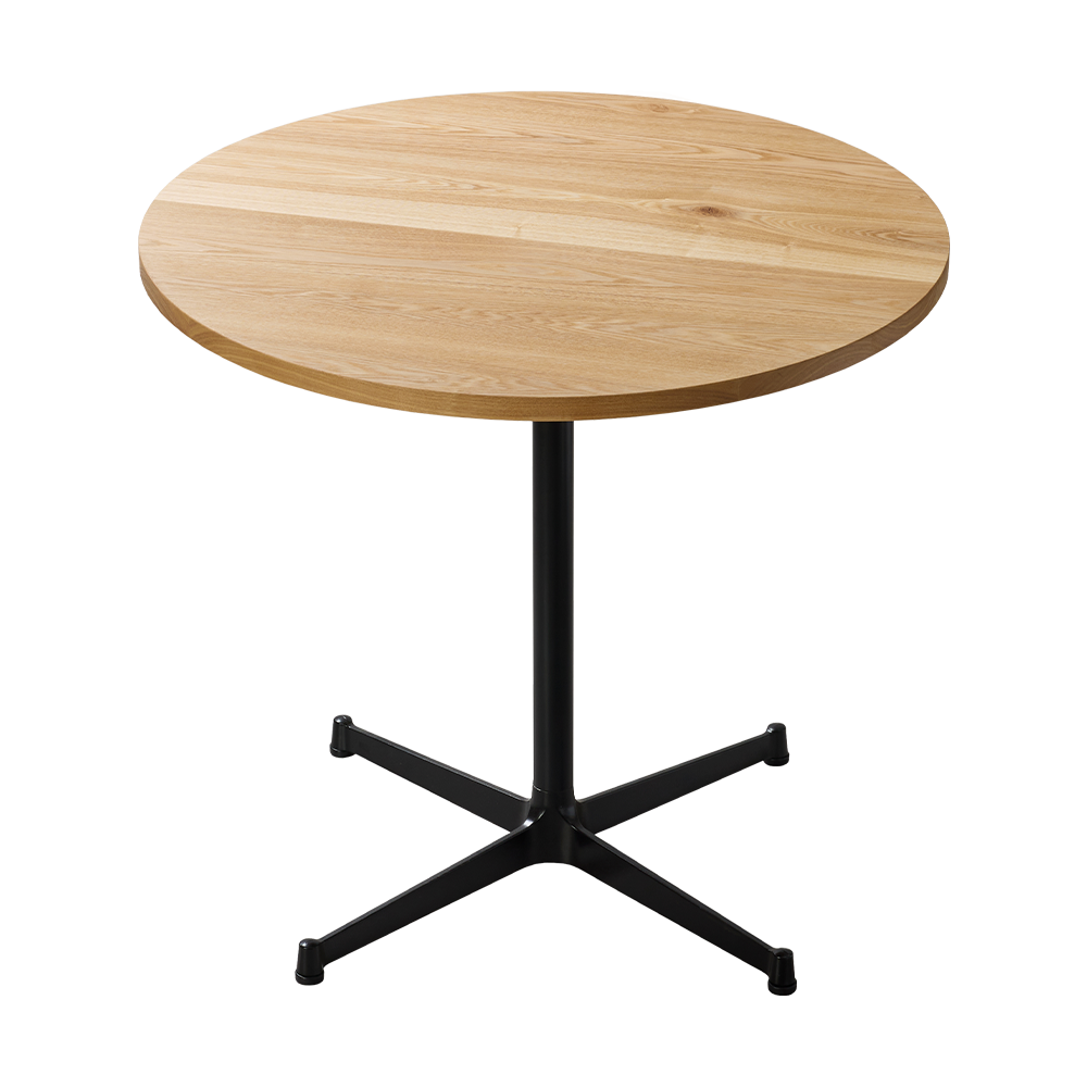 フリーカット無垢材 丸天板 ナラ（節・白太有）