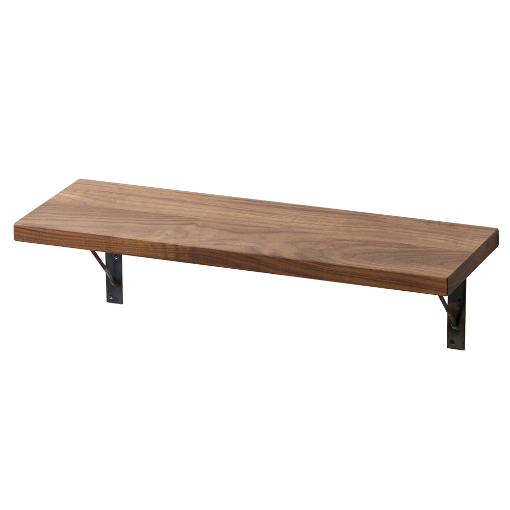 フリーカット無垢材 棚板 ウォルナット