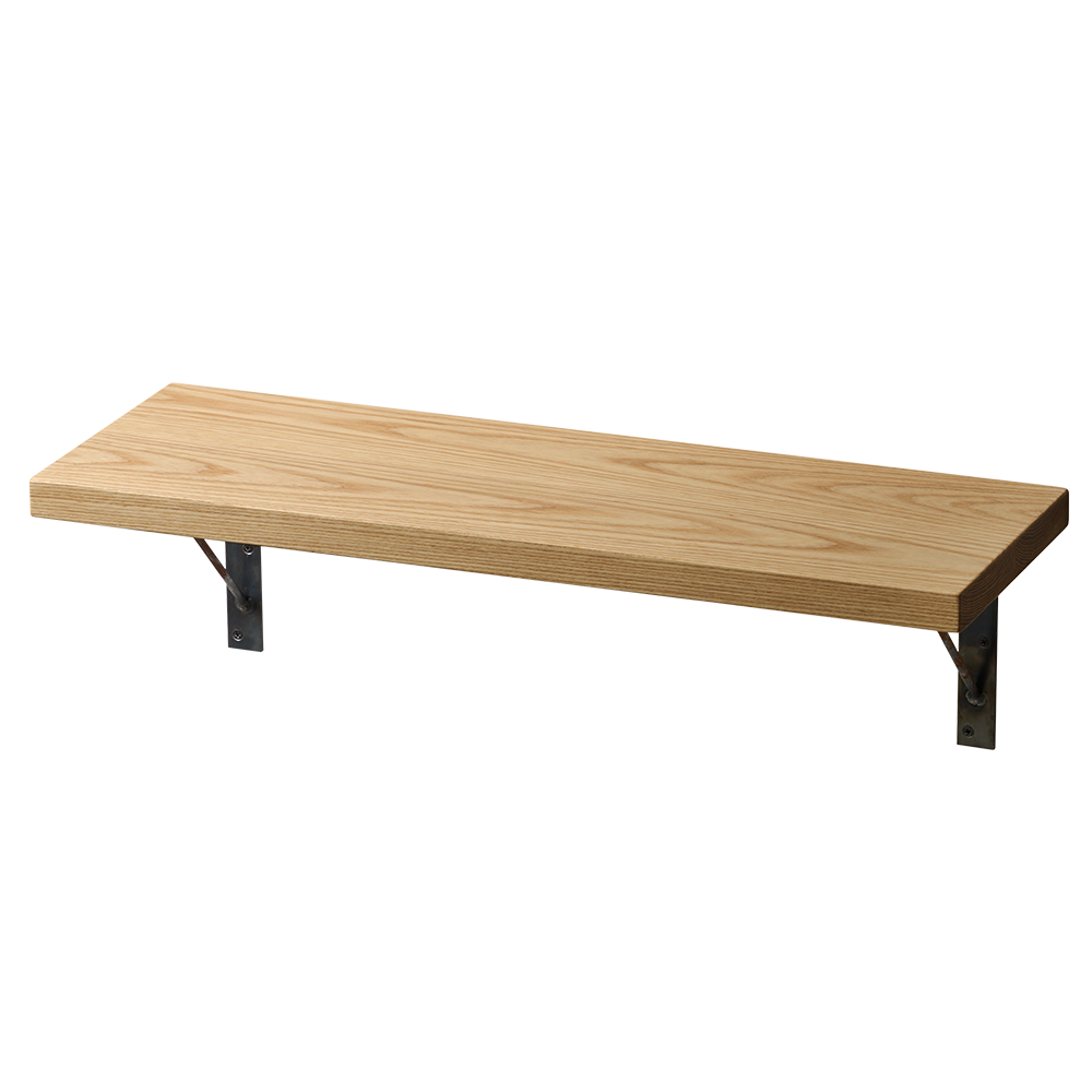 フリーカット無垢材 棚板 タモ