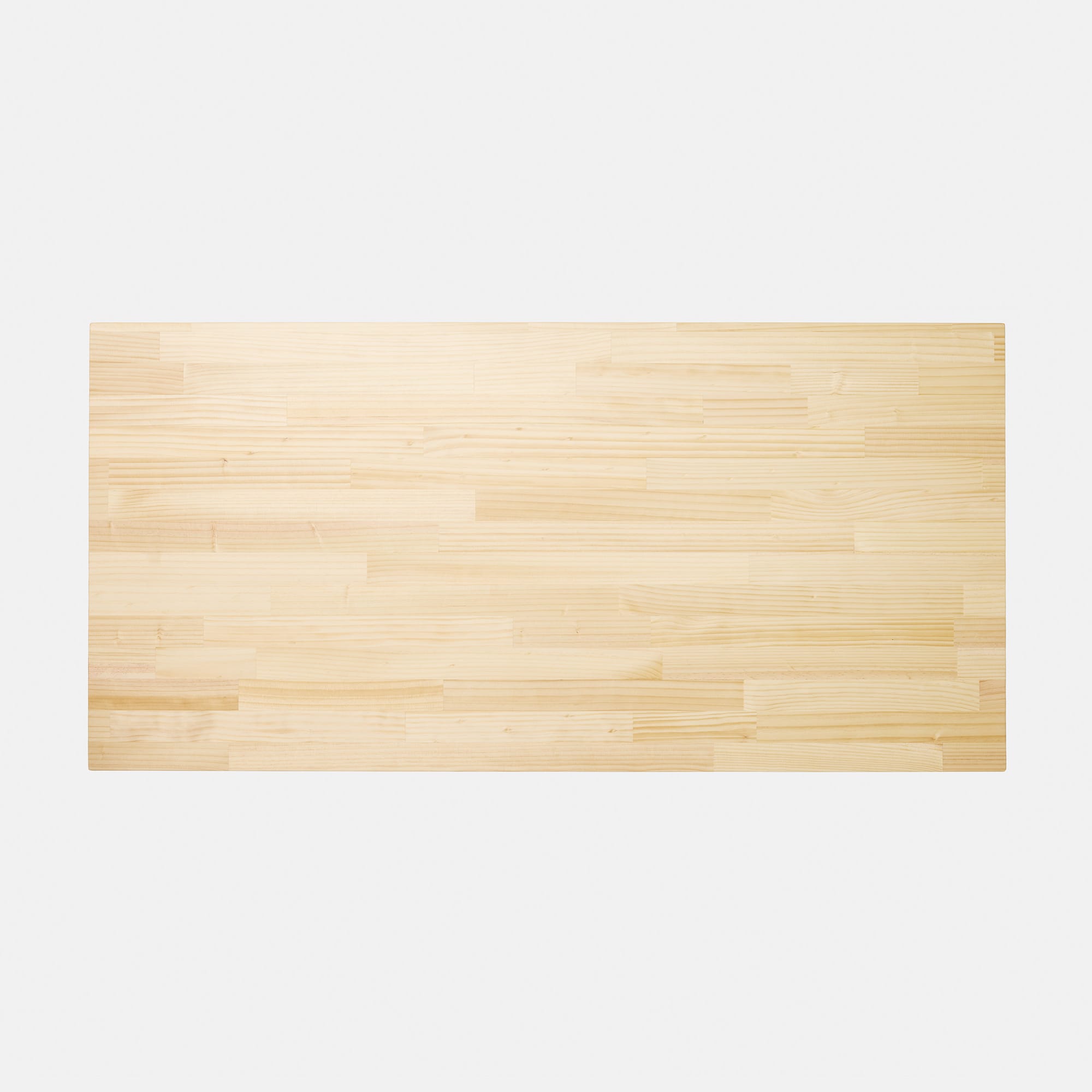 フリーカット集成材 角天板 ラジアタパイン PS-TT003-A04-G049 ウレタン塗装 微ツヤ(写真はW1200×D600mm）