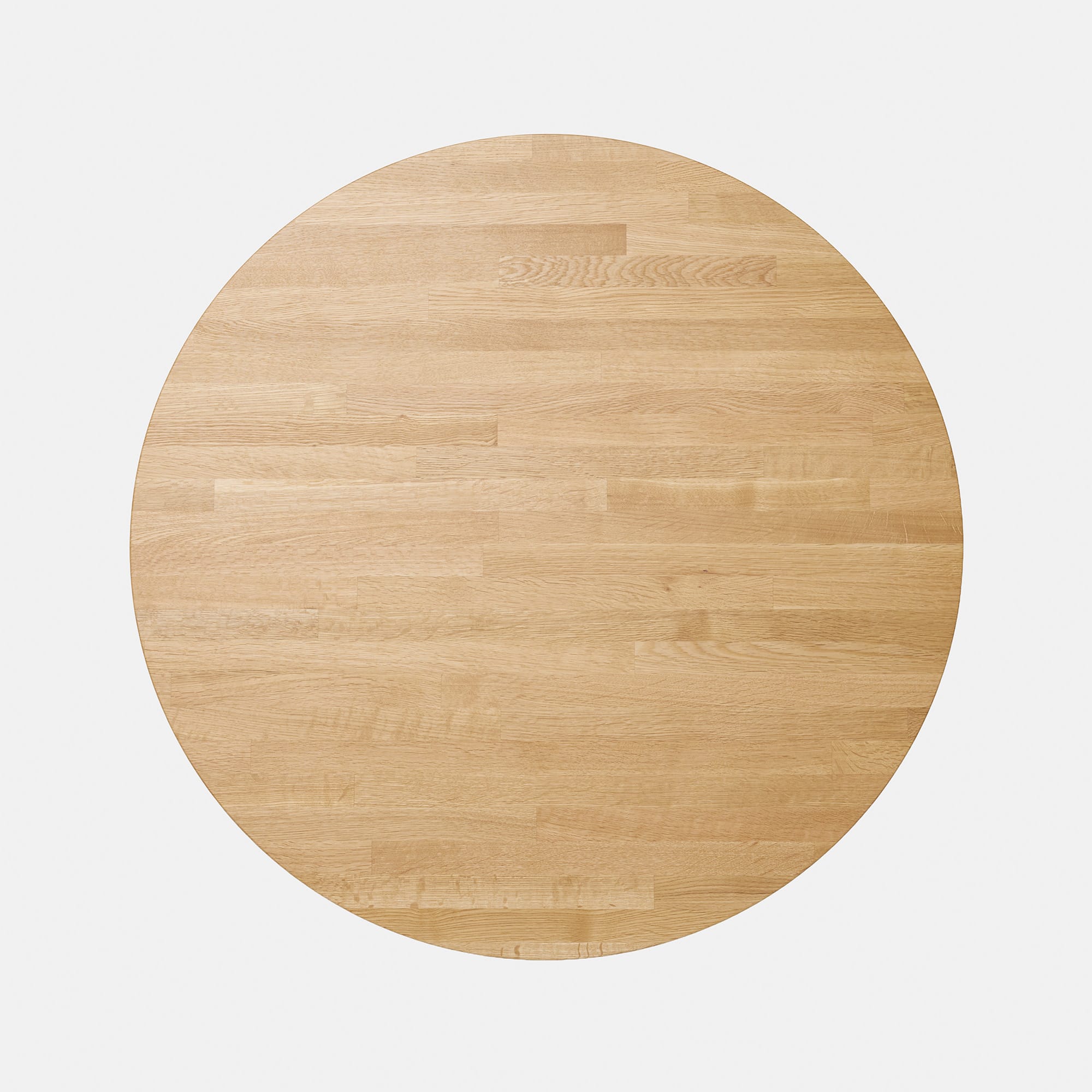 フリーカット集成材 丸天板 ナラ PS-TT003-B02-G049 ウレタン塗装 微ツヤ(写真はφ800mm）