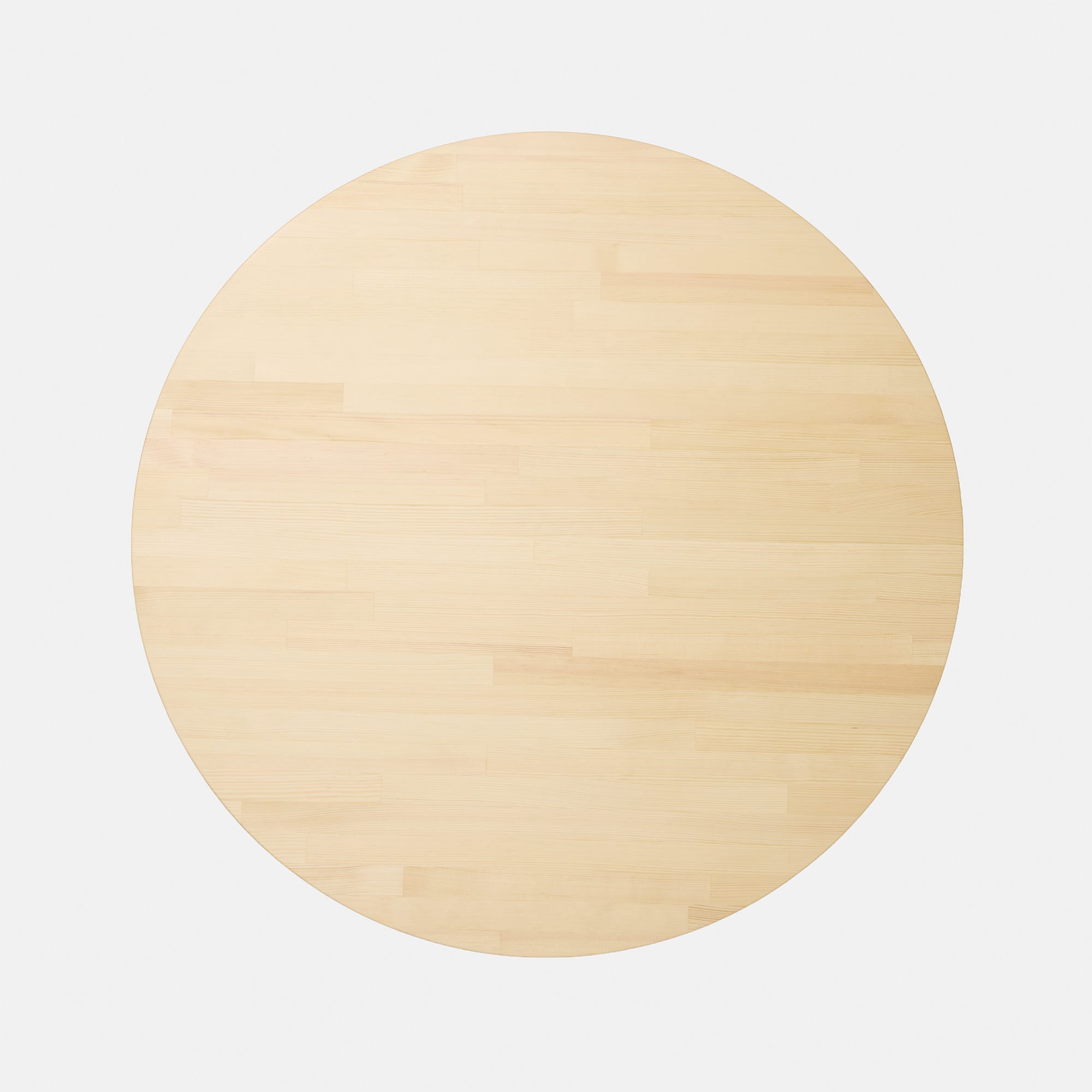 フリーカット集成材 丸天板 レッドパイン PS-TT003-B05-G049 ウレタン塗装 微ツヤ(写真はφ800mm）