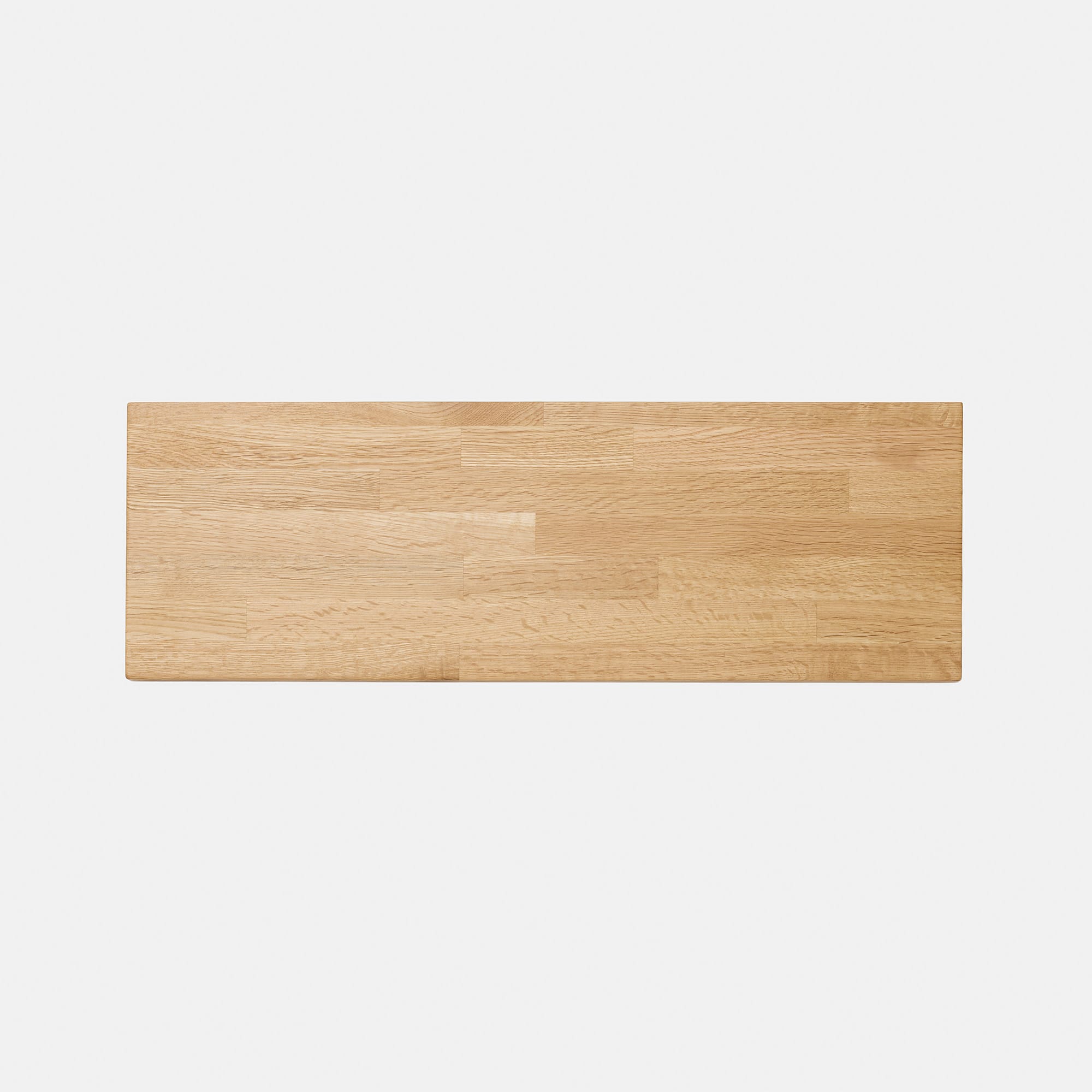 フリーカット集成材 棚板 ナラ PS-TT003-C02-G049 ウレタン塗装 微ツヤ(写真はW600×D200mm）