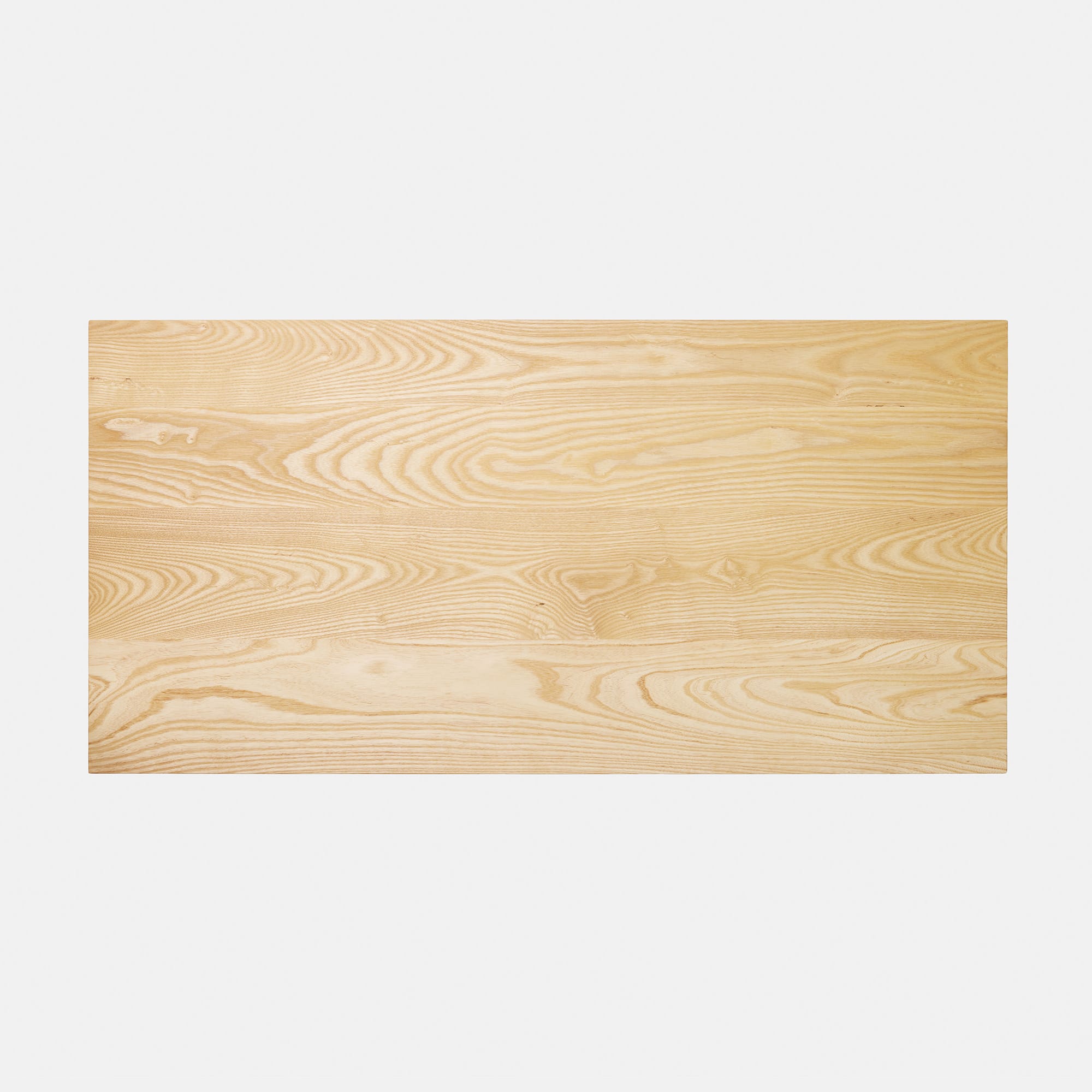 フリーカット無垢材 角天板 ホワイトアッシュ PS-TT009-A10-G165 自然塗料塗装(写真はW1200×D600mm）