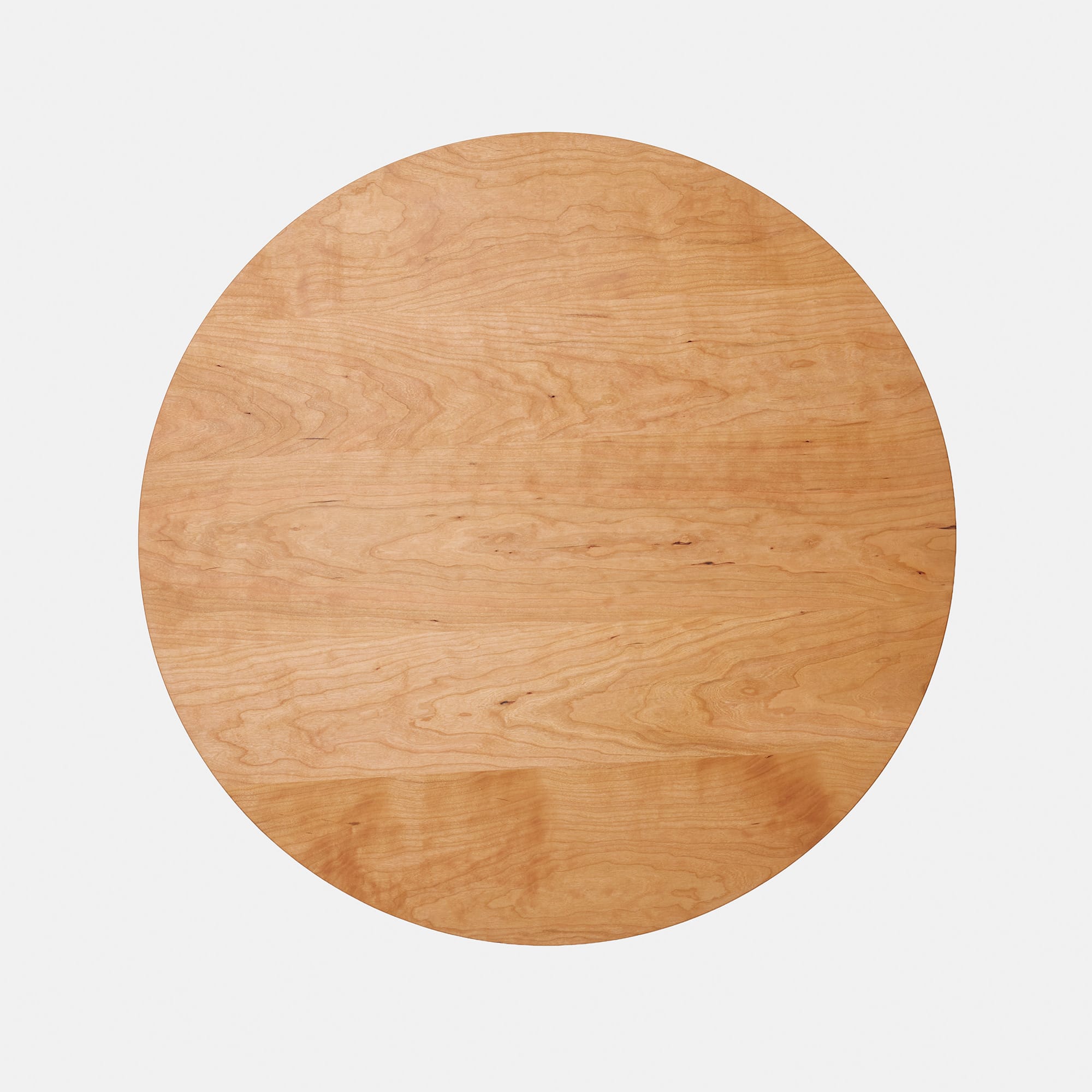 フリーカット無垢材 丸天板 ブラックチェリー PS-TT009-B03-G165 自然塗料塗装(写真はφ800mm）