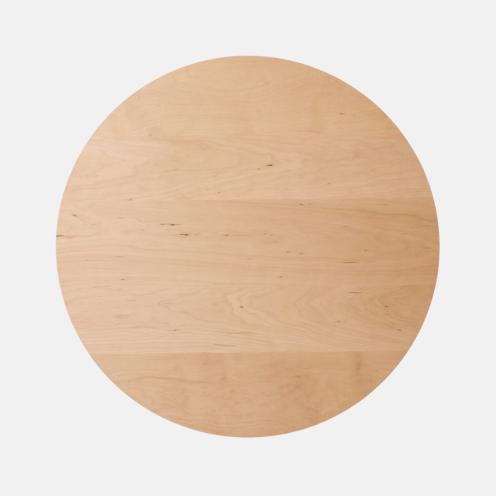 フリーカット無垢材 丸天板 ブラックチェリー PS-TT009-B03-G165 無塗装(写真はφ800mm）