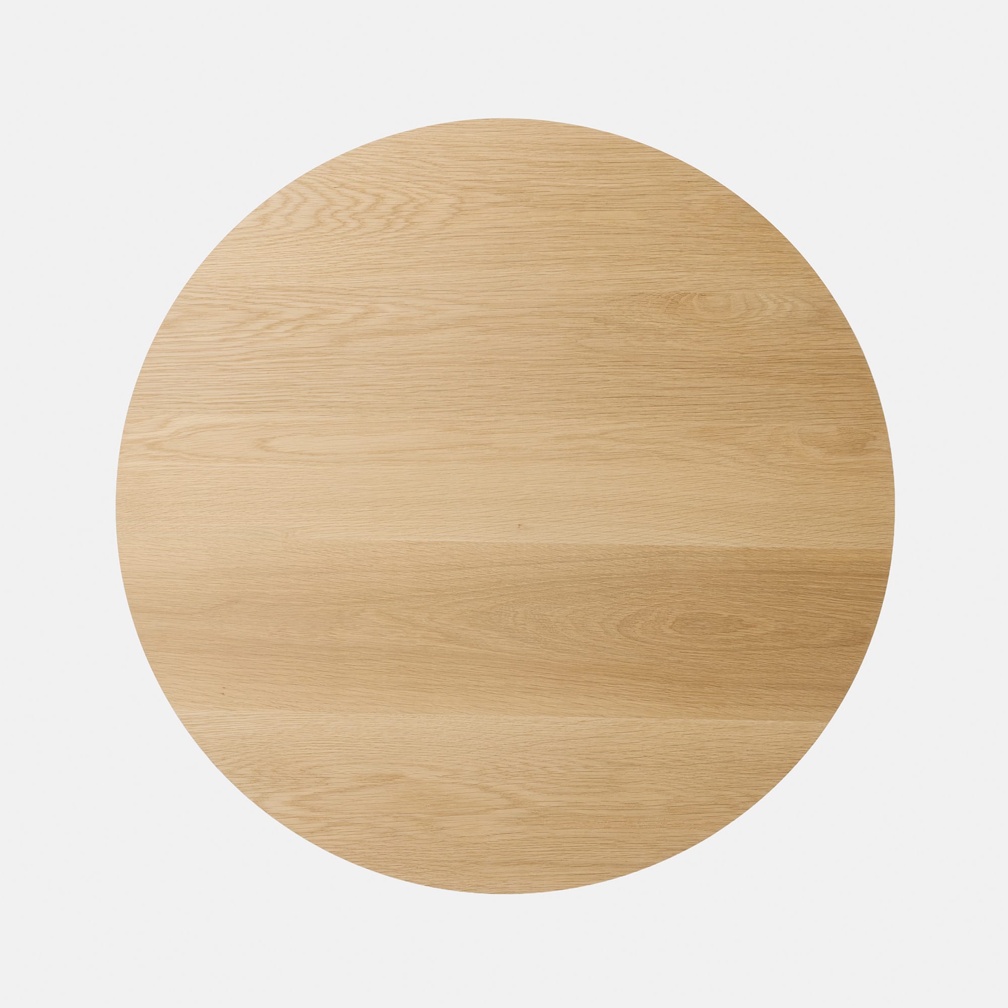 フリーカット無垢材 丸天板 タモ PS-TT009-B05-G165 無塗装(写真はφ800mm）