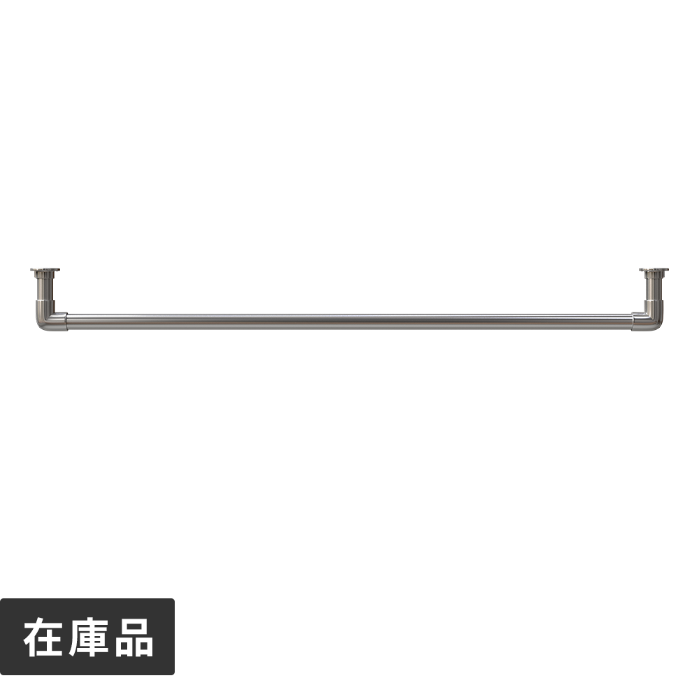 メタルハンガーライン コの​字型-棚下吊セット H100